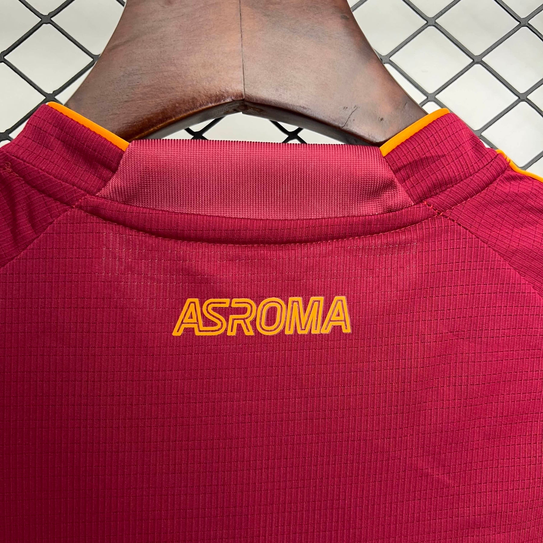 Conjunto Roma Home 25/26 - Vermelho