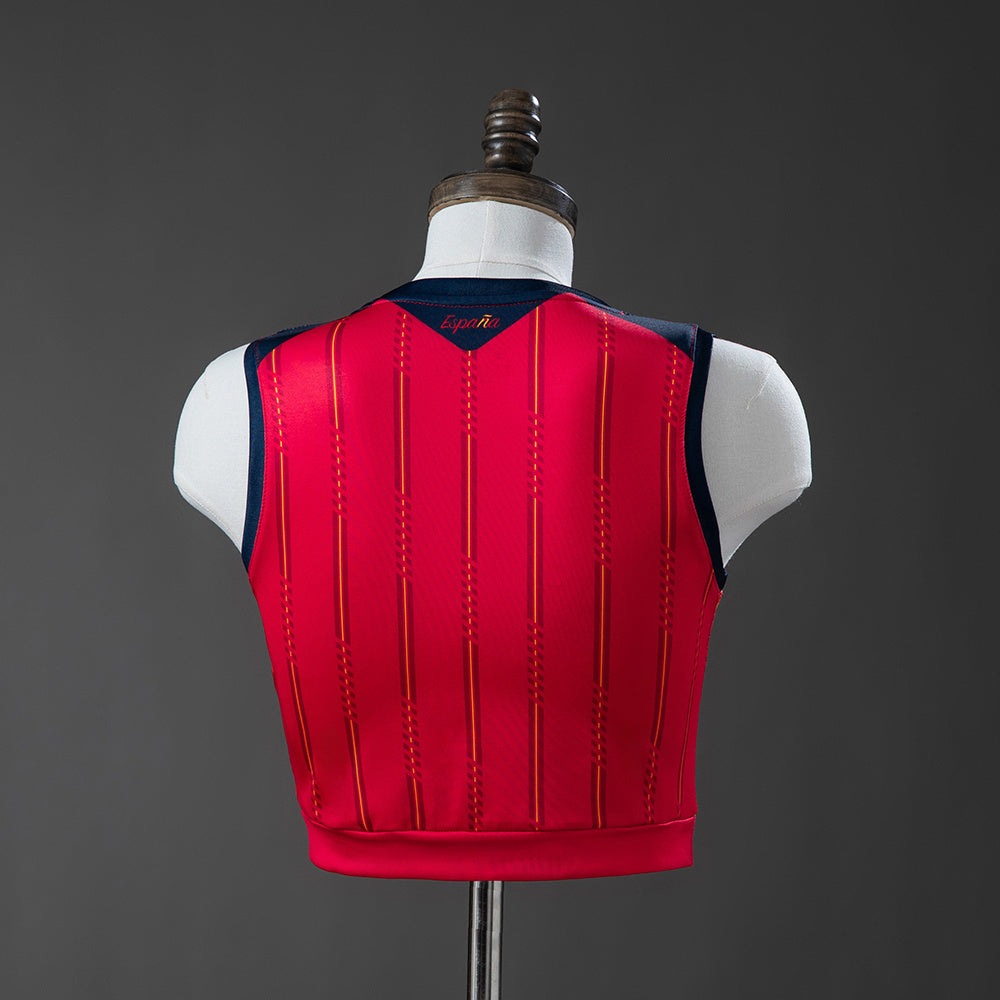 Camisa Baby Look Espanha - Copa do Mundo 2026