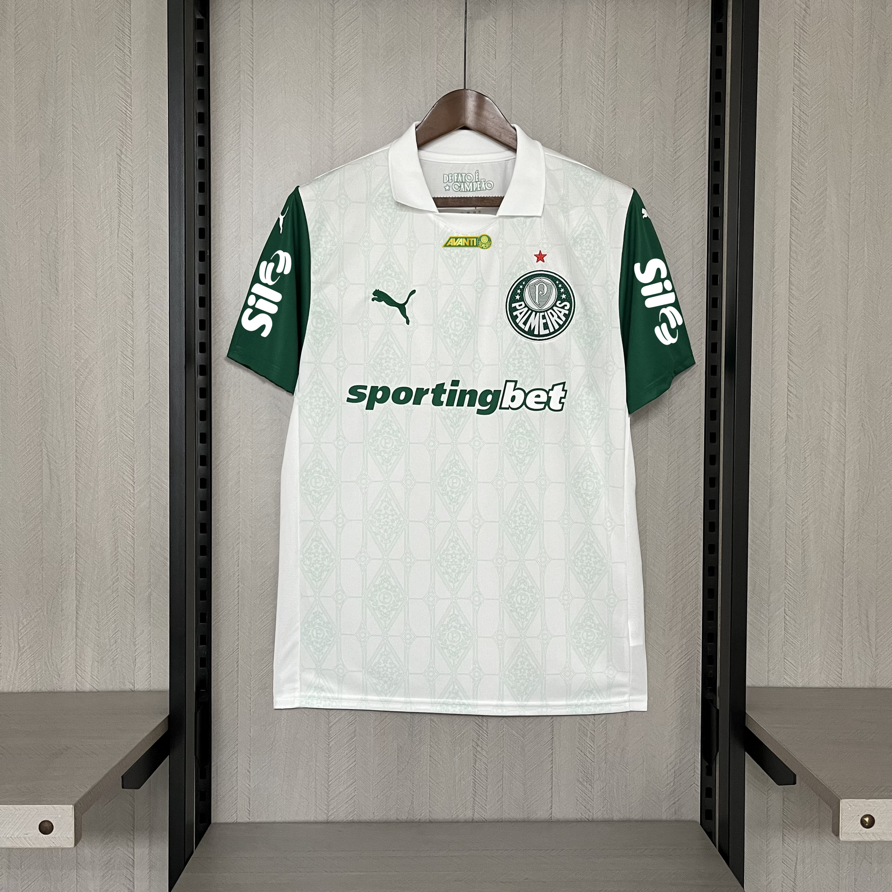 Camisa Palmeiras Fora 25/26 - Versão Torcedor Branca