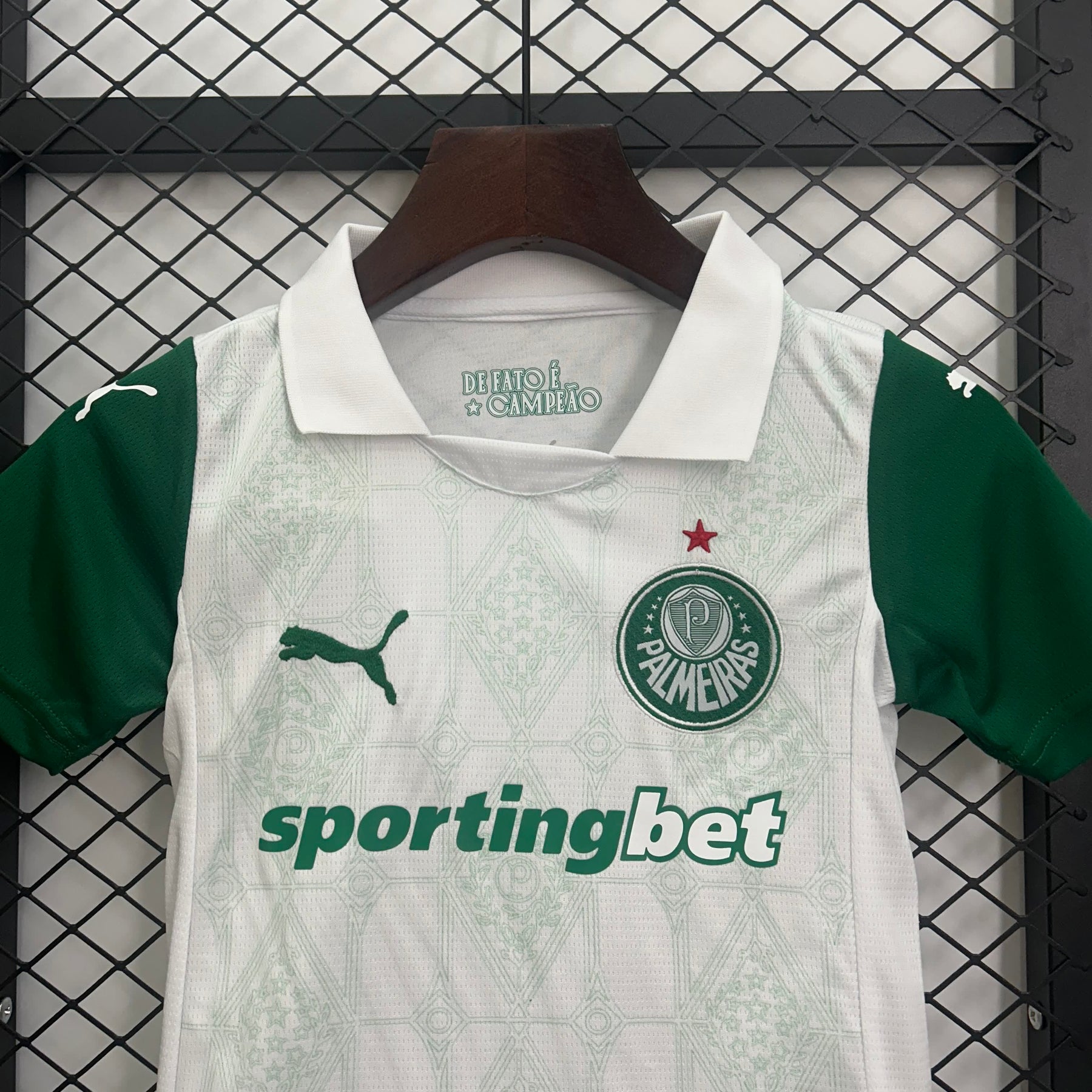 Conjunto Infantil Palmeira Away 25/26
