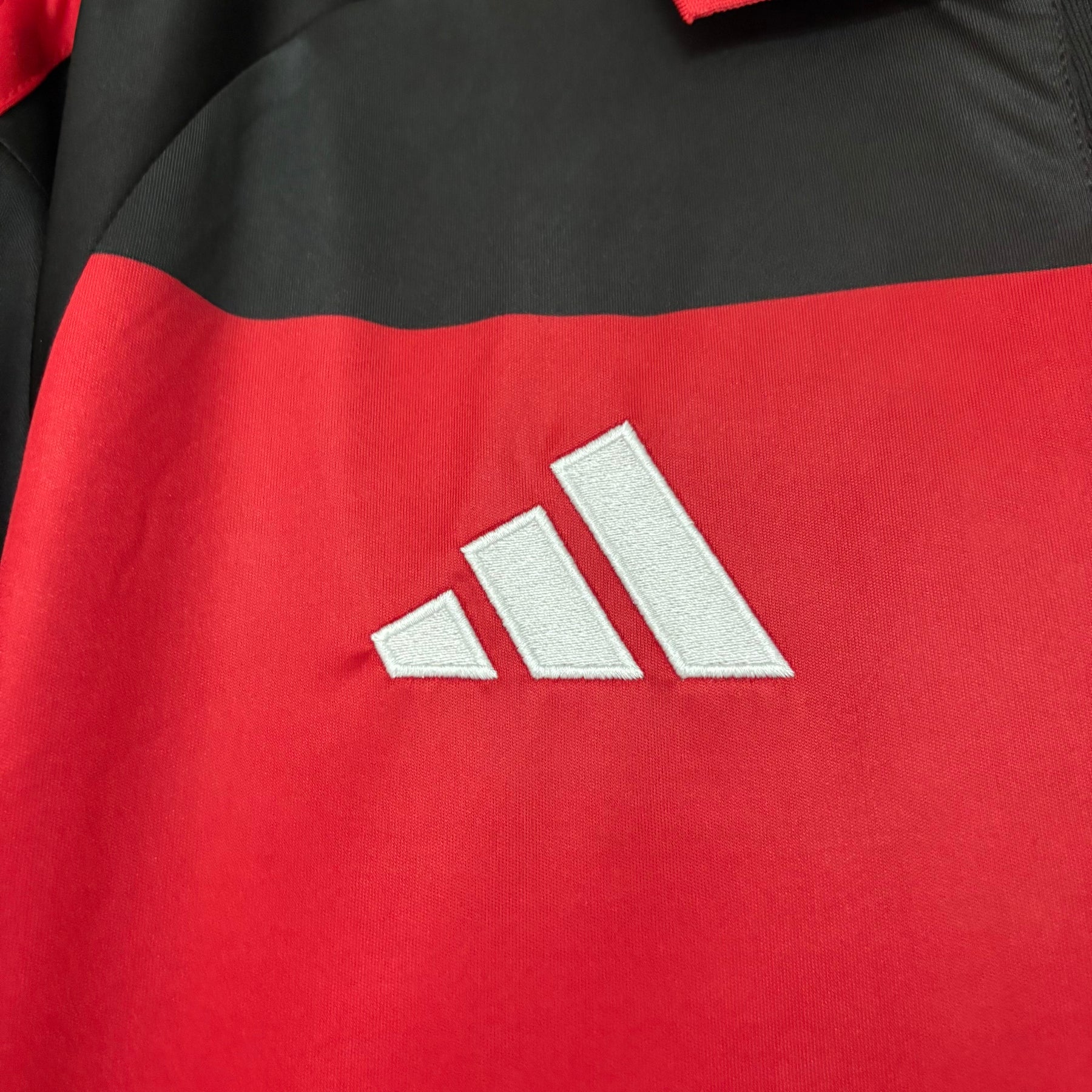 Camisa CRF Home 26/27 Manga Longa - Preta e Vermelha