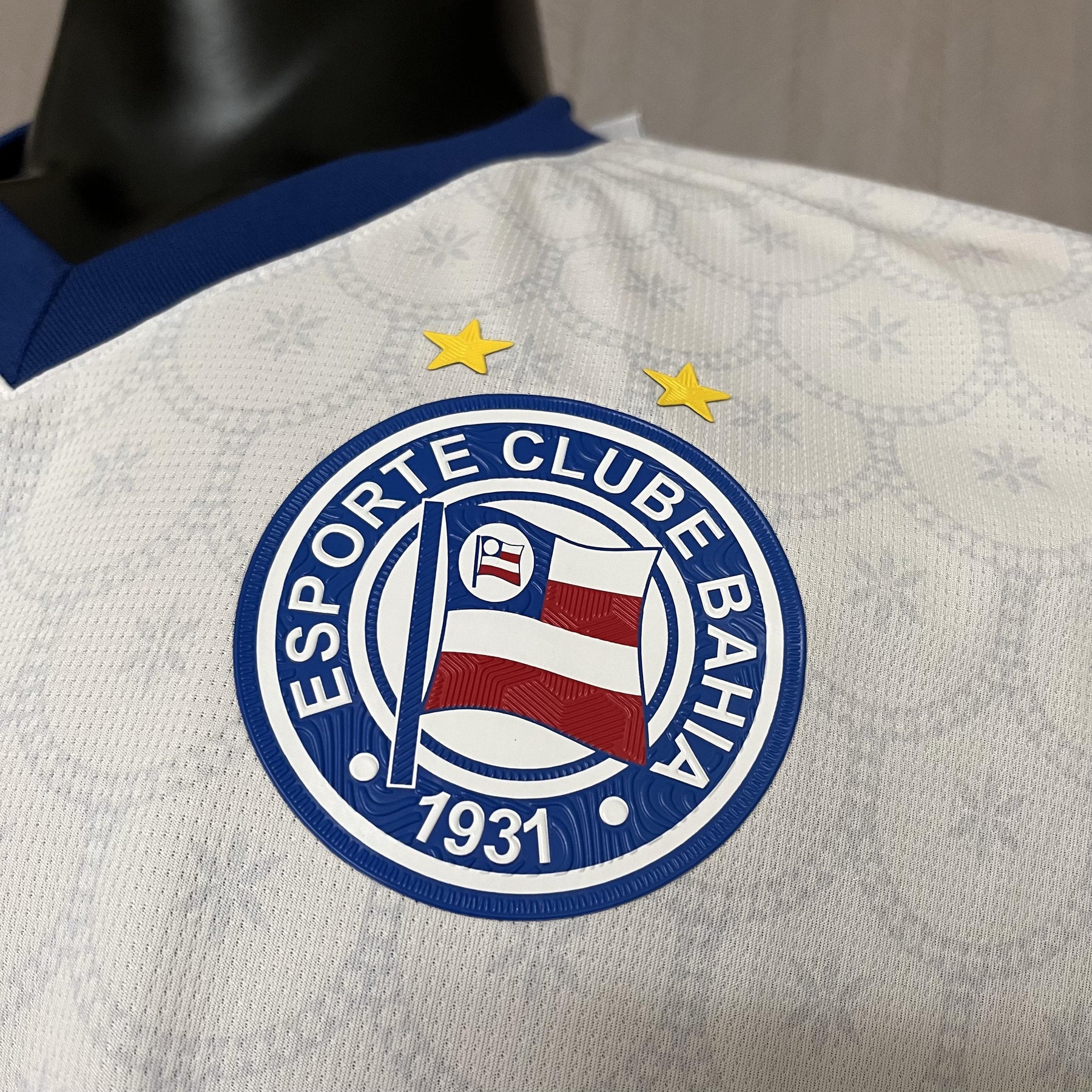 Camisa Bahia Titular 2025/26 - Versão Jogador Branca