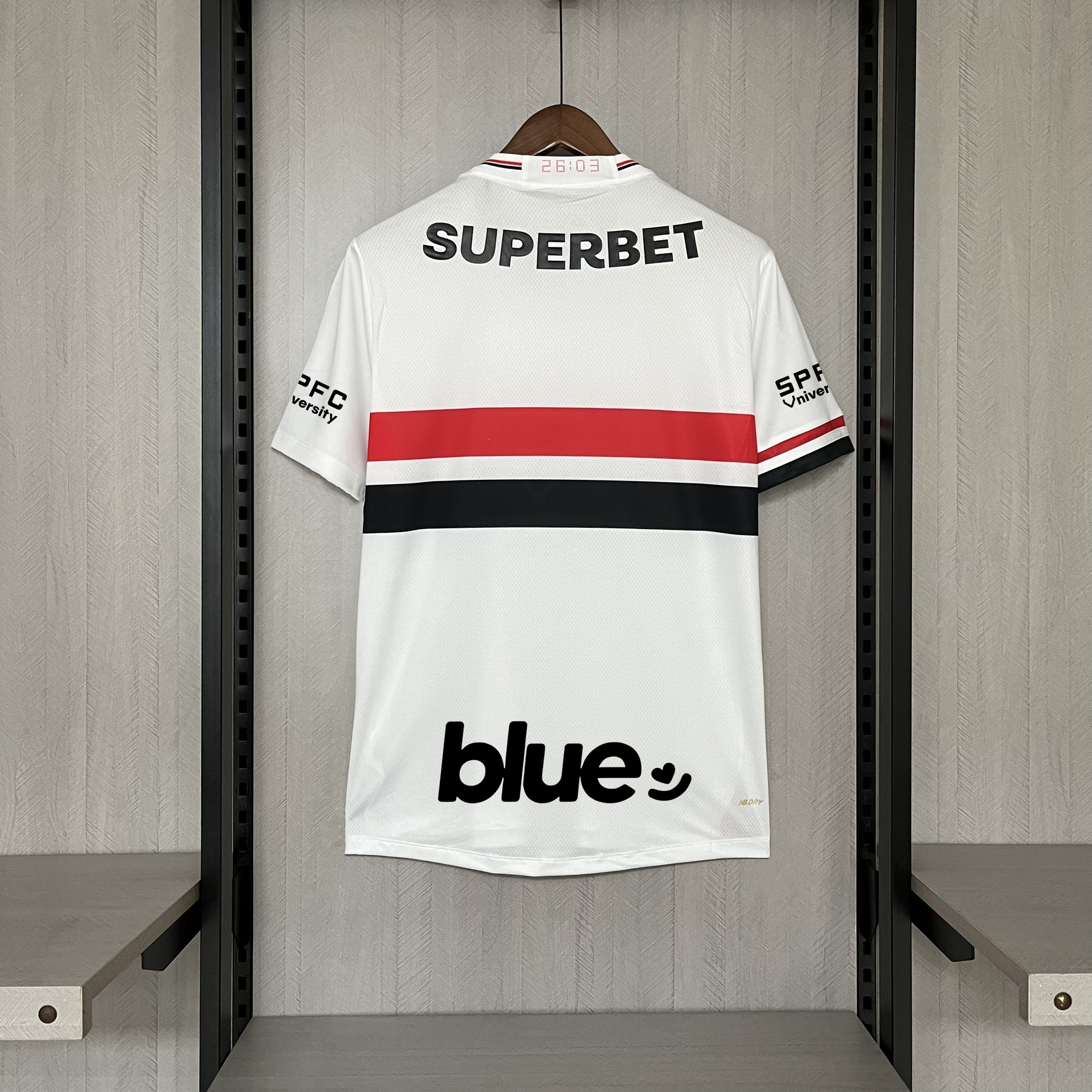 Camisa São Paulo Titular 25/26 - Branca