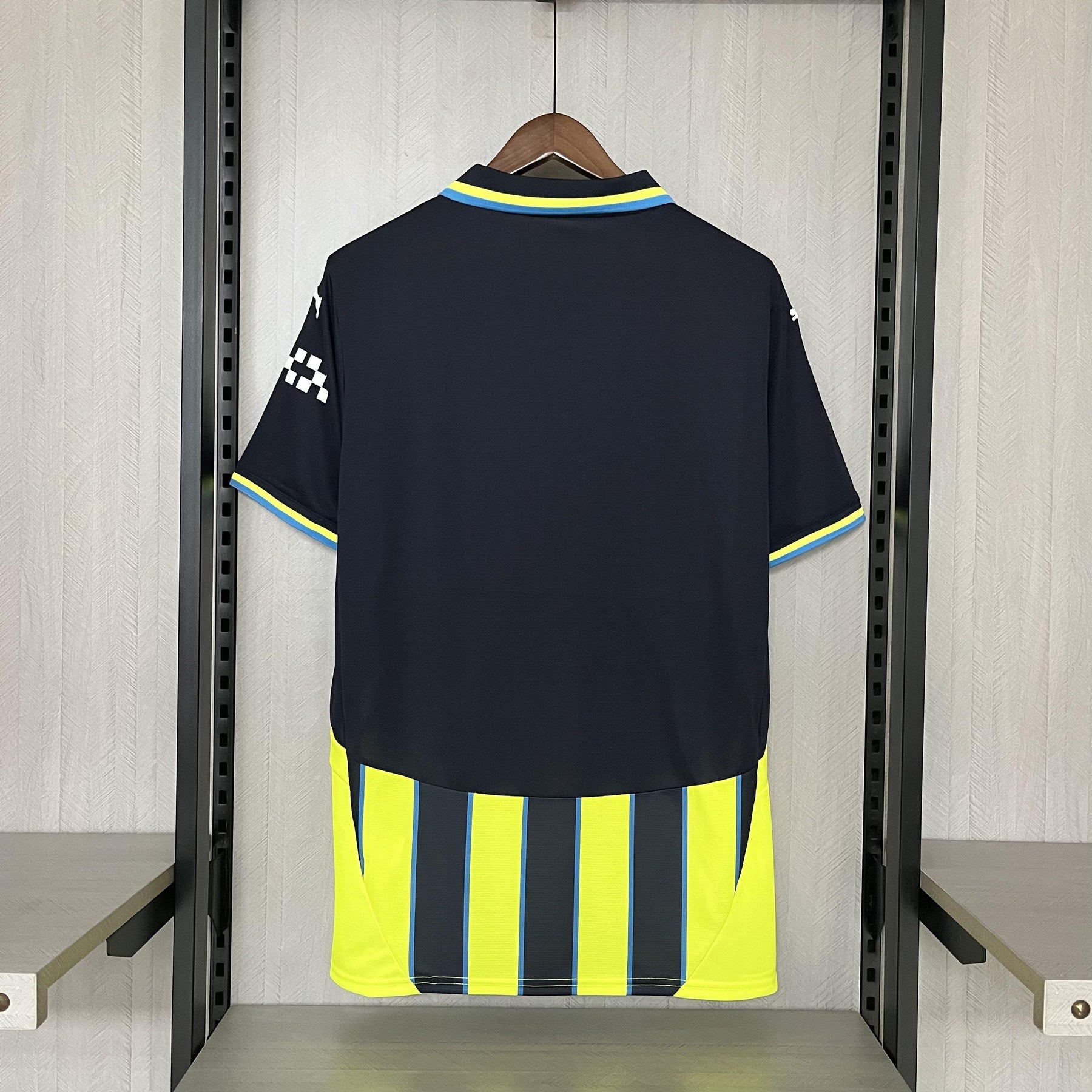 Camisa Manchester City Fora 24/25 - Preto e Verde