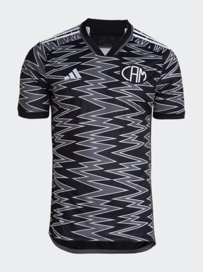 Camisa Galo Terceira 24/25 - Cinza e preta