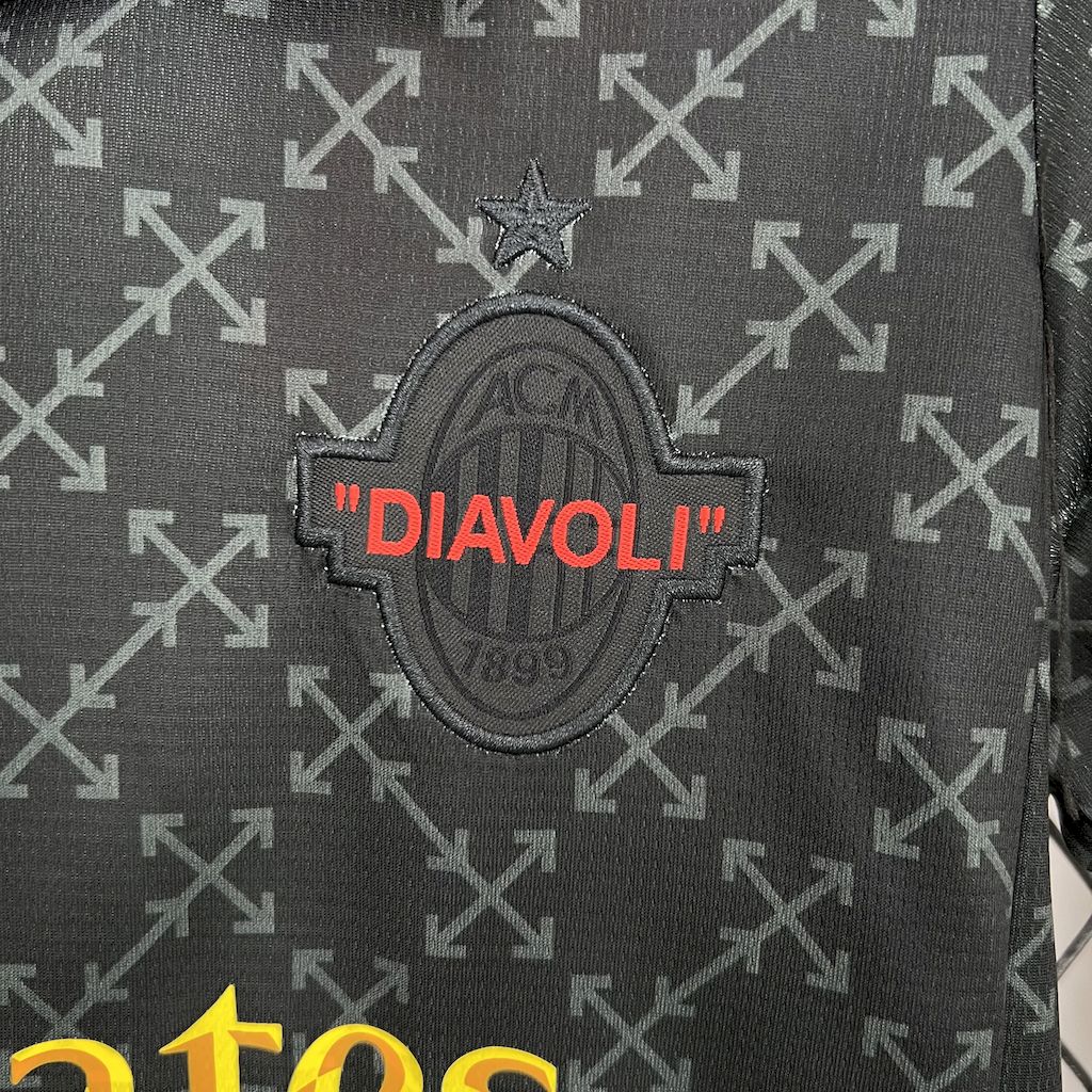 Conjunto Infantil Milan Edição Especial 25/26 - Preto e Verde