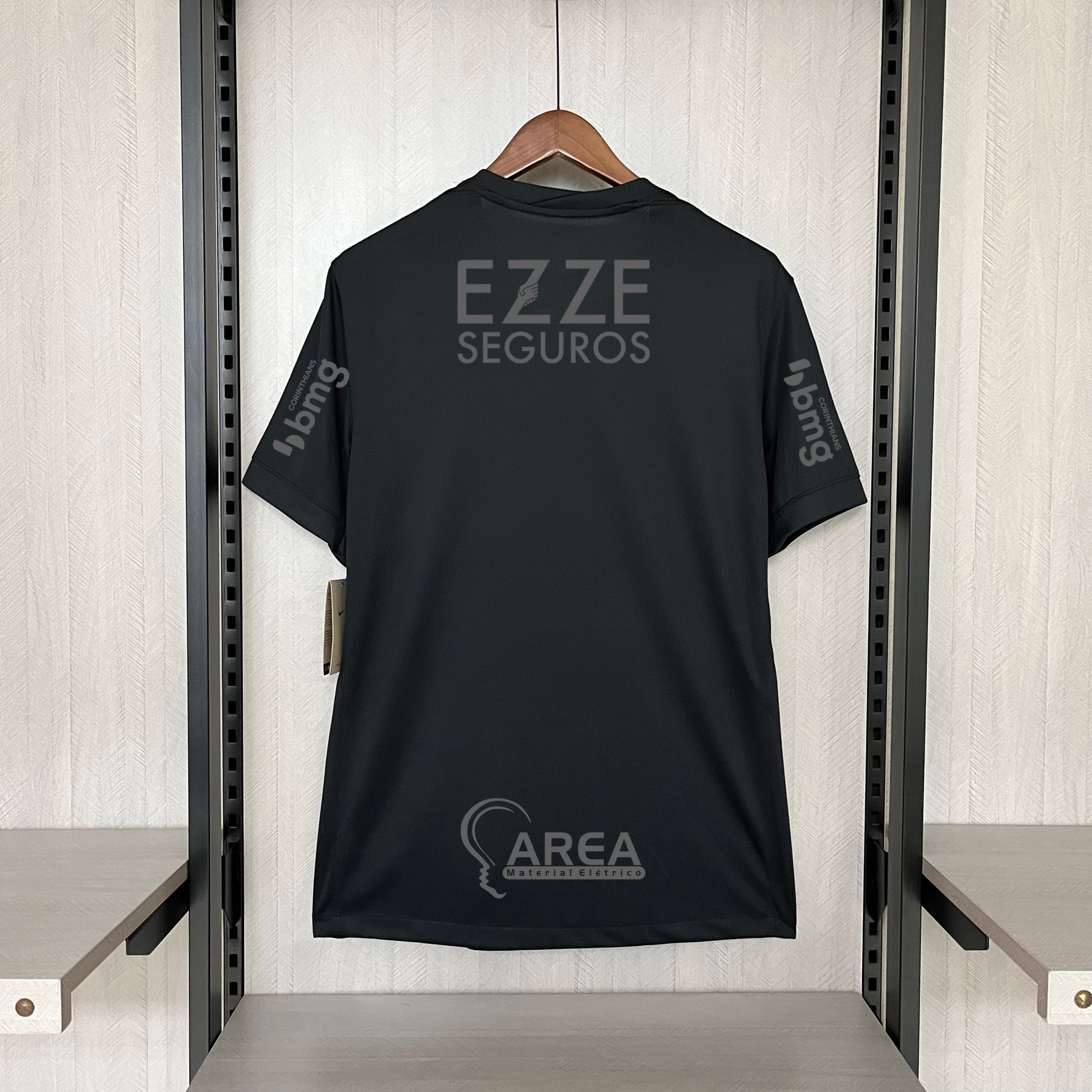 Camisa Corinthians Fora 24/25 - Versão Torcedor All Black