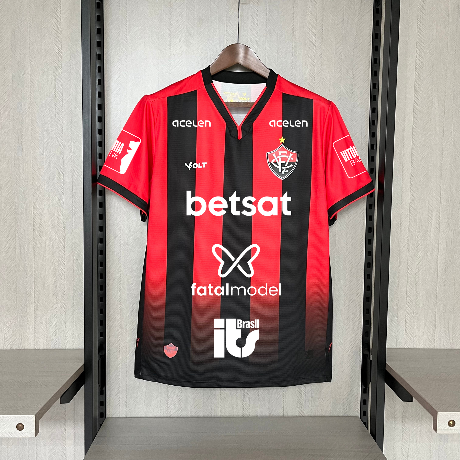 Camisa Vitória Titular 2024/25 - Versão Torcedor
