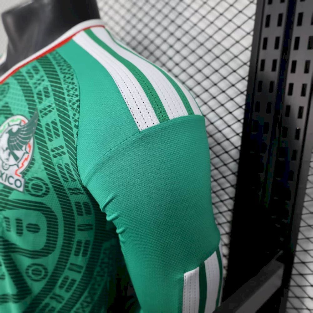 Camisa México Manga Longa 2026/27 - Versão Jogador