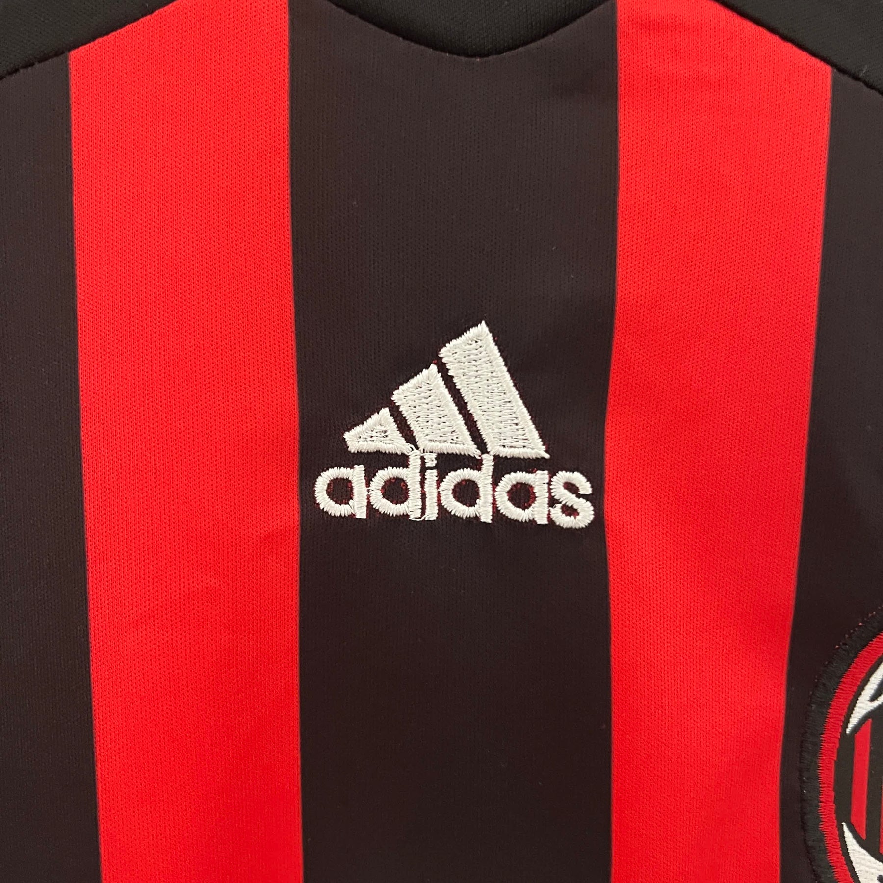 Conjunto Infantil Milan Titular 2006 - Vermelho e Preto