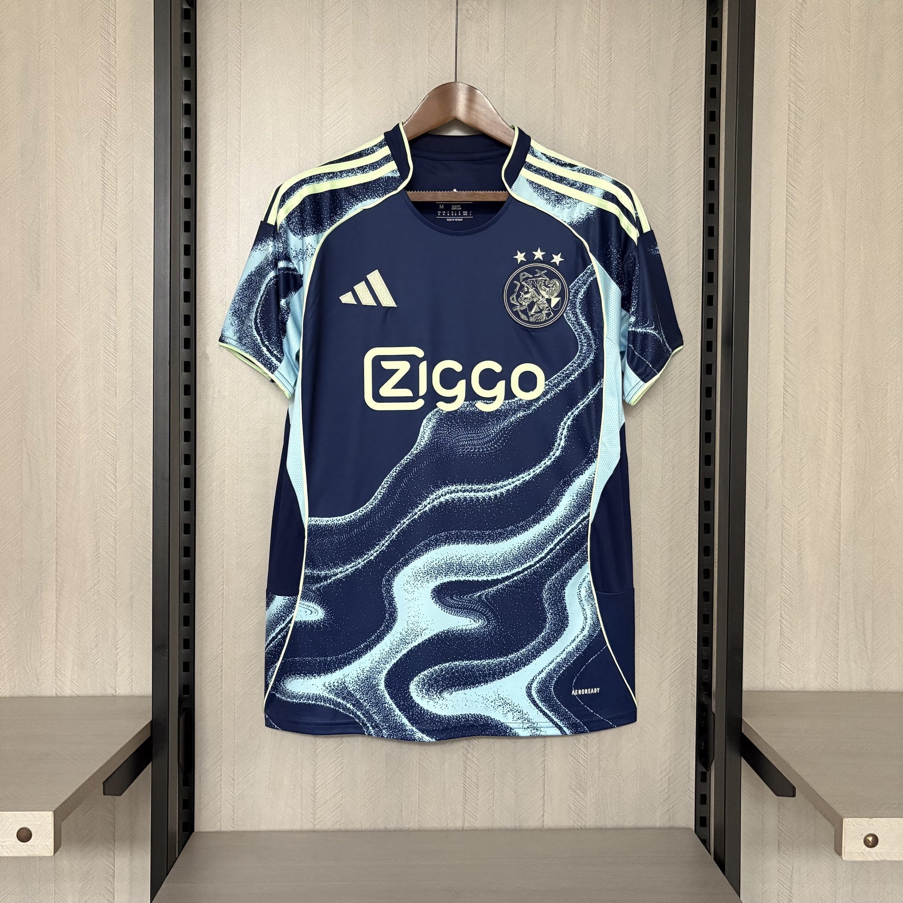 Camisa Ajax Away 25/26 - Azul e verde