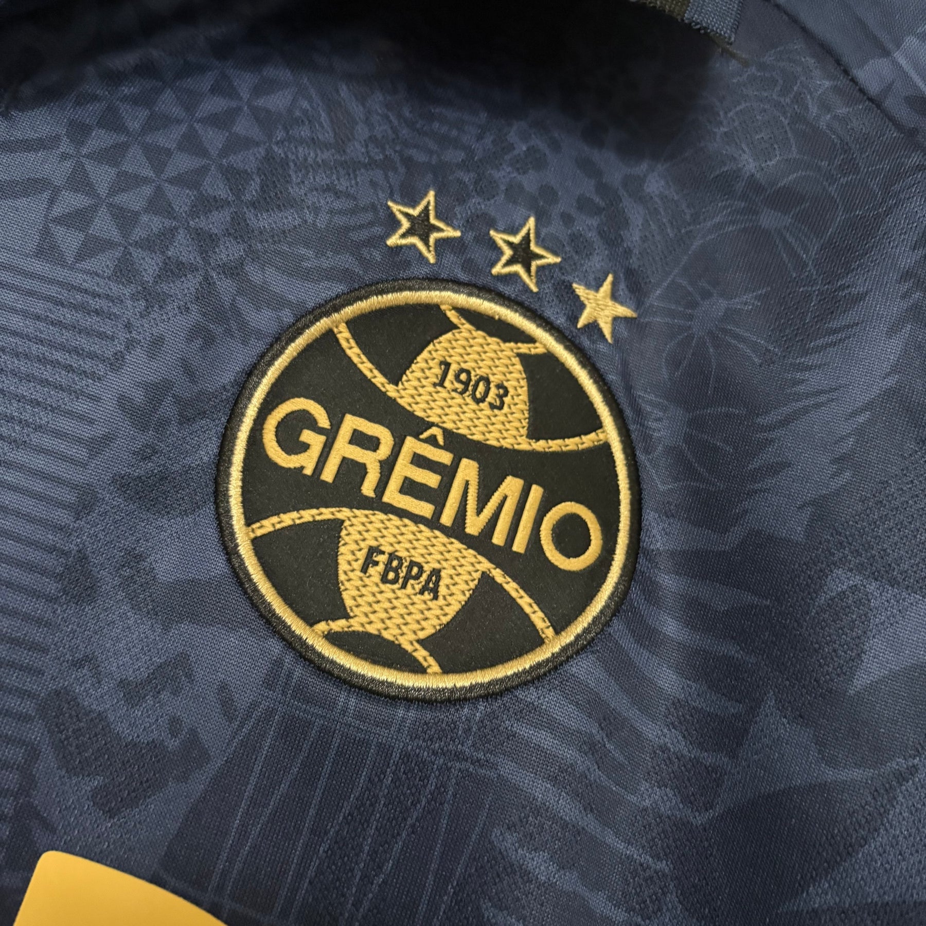 Camisa Grêmio away 25/26 - Azul e Amarelo