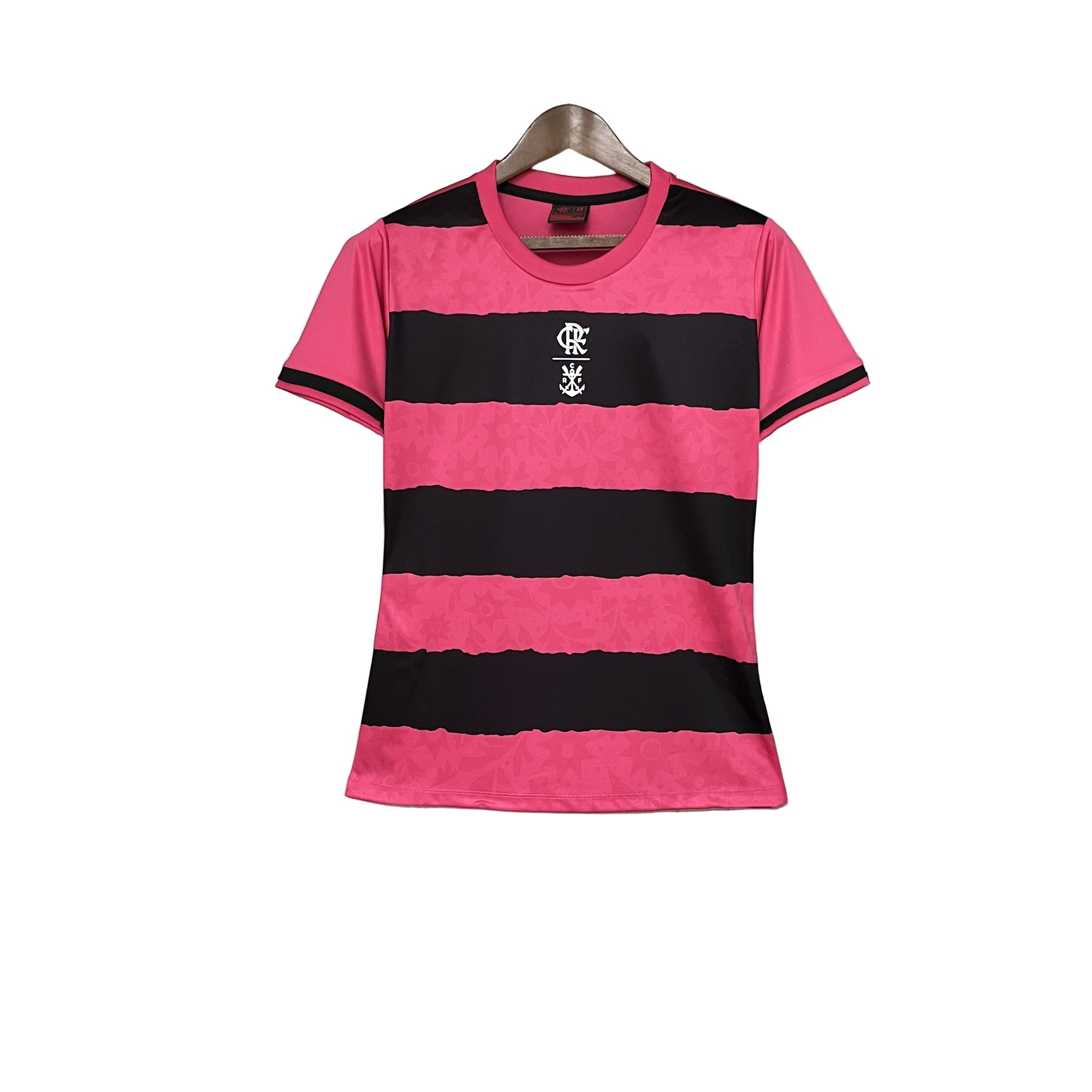 Camisa Flamengo Edição Especial 25/26 - Versão Feminina Baby Look Rosa