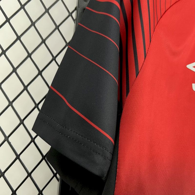 Camisa Athletico Paranaense Titular 25/26 - Vermelha e Preta (cópia)