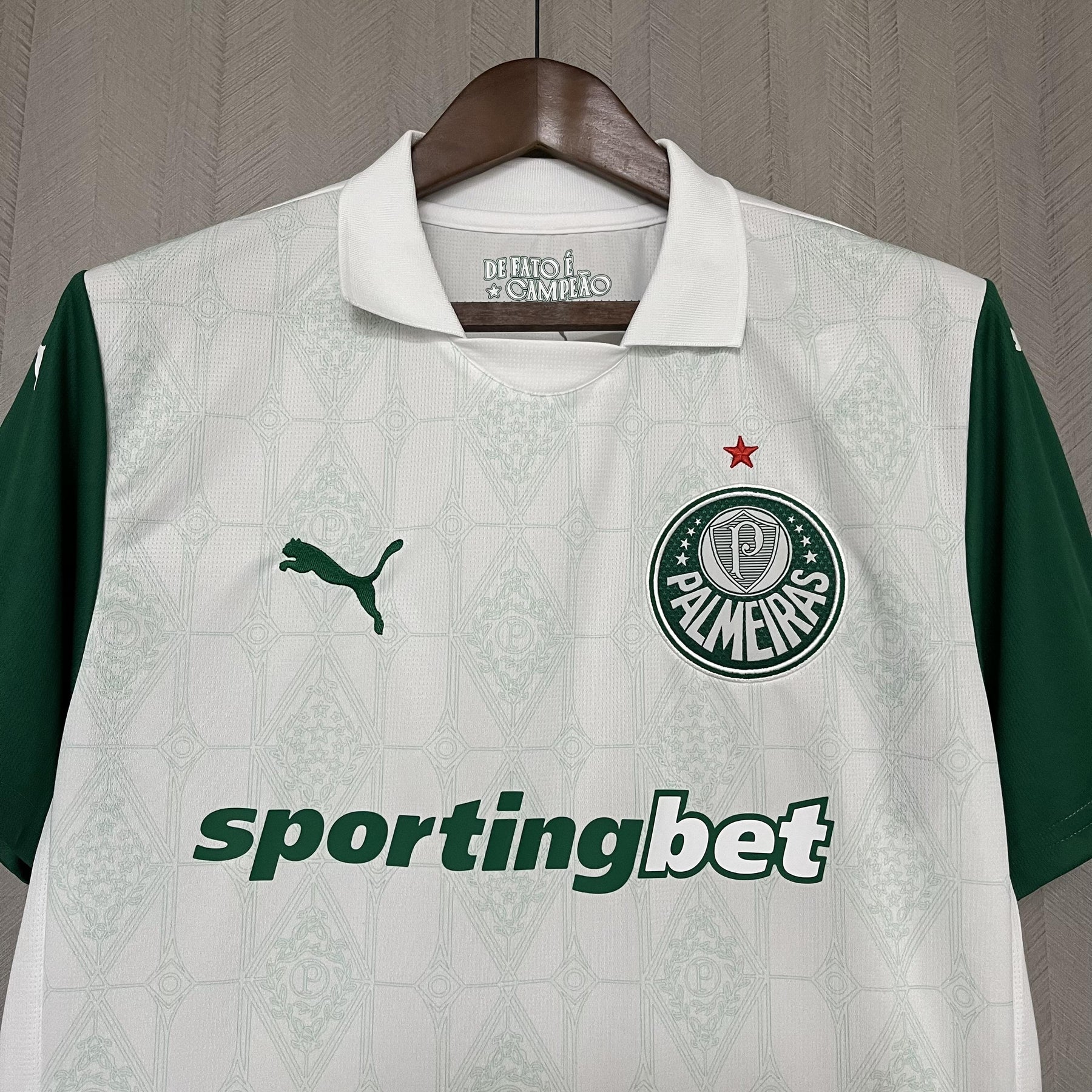 Camisa Palmeiras Fora 25/26 - Versão Torcedor Branca