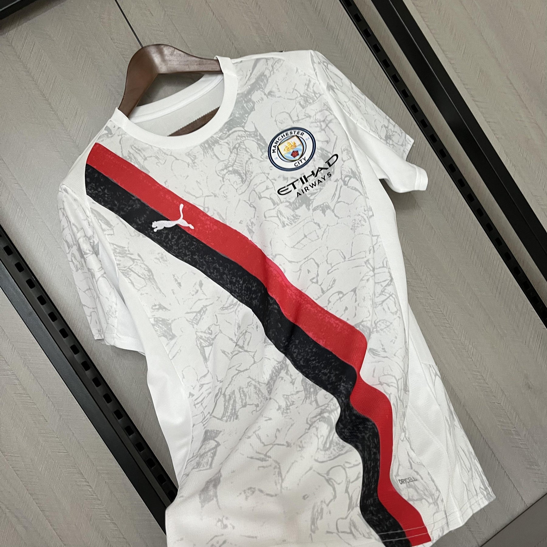 Camisa Manchester City Fora 25/26 - Branca