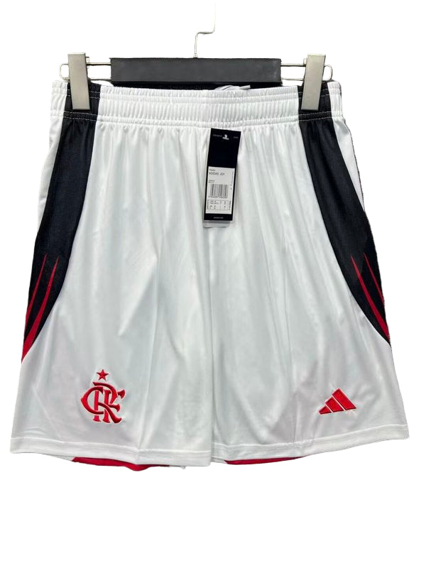 Shorts Flamengo Fora 25/26 - Branco