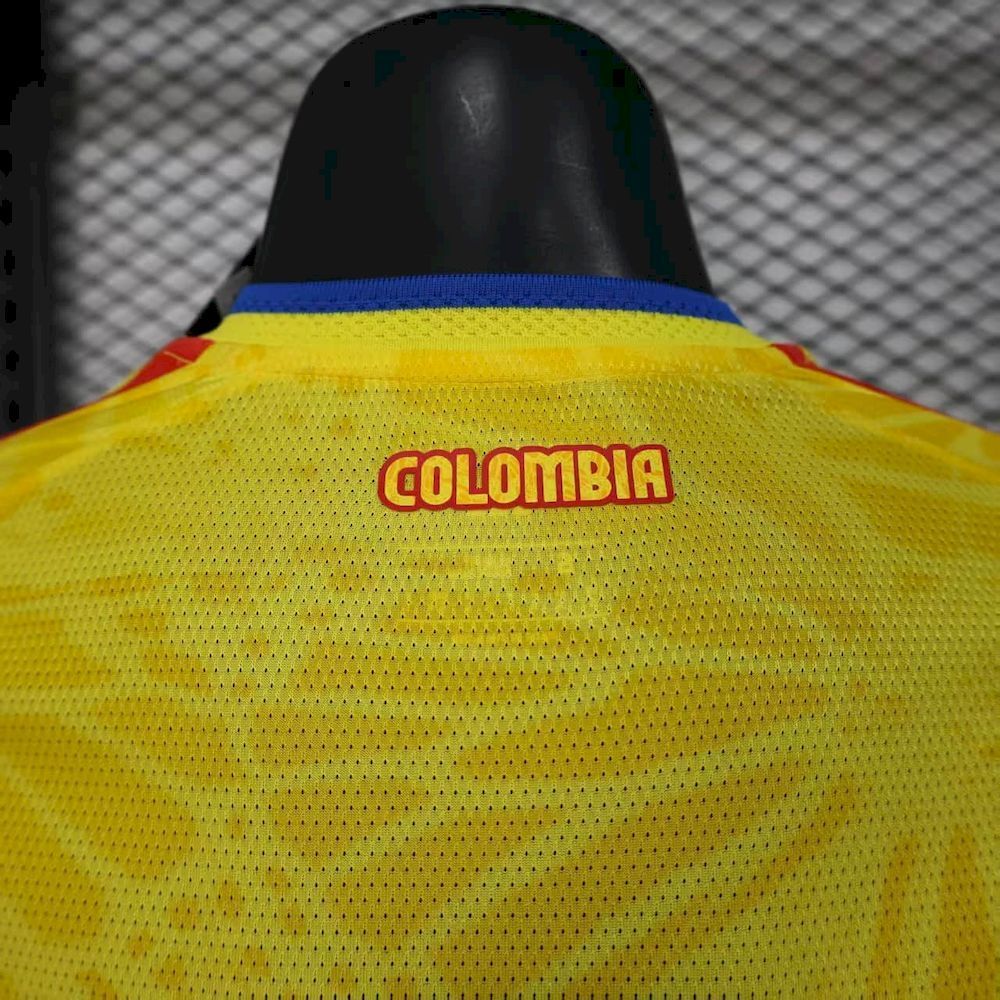 Camisa Colômbia Manga Longa 2026/27 - Versão Jogador