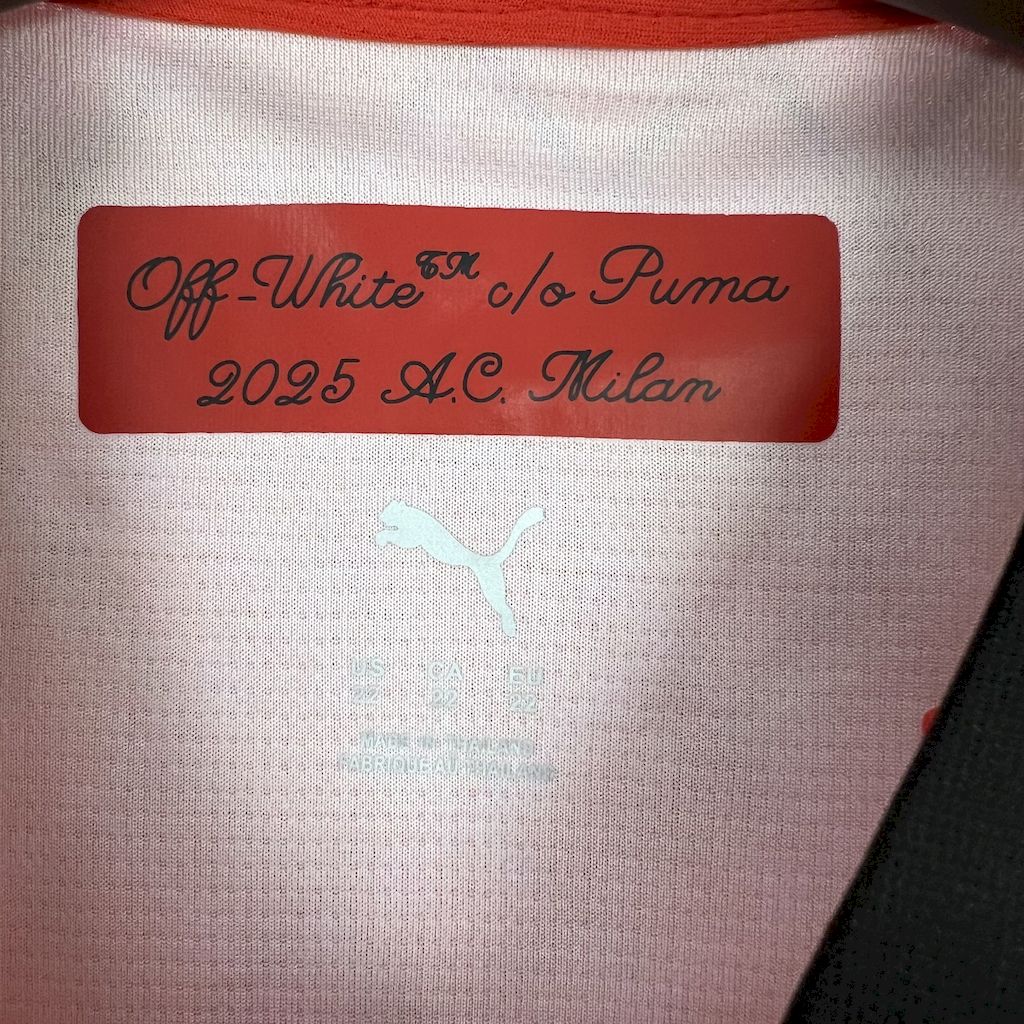 Conjunto Infantil Milan Edição Especial 25/26 - Vermelho e Verde