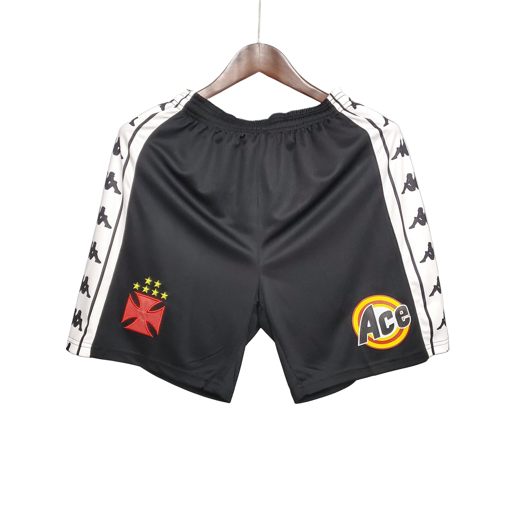 Shorts Vasco Retrô 2000 - Preto