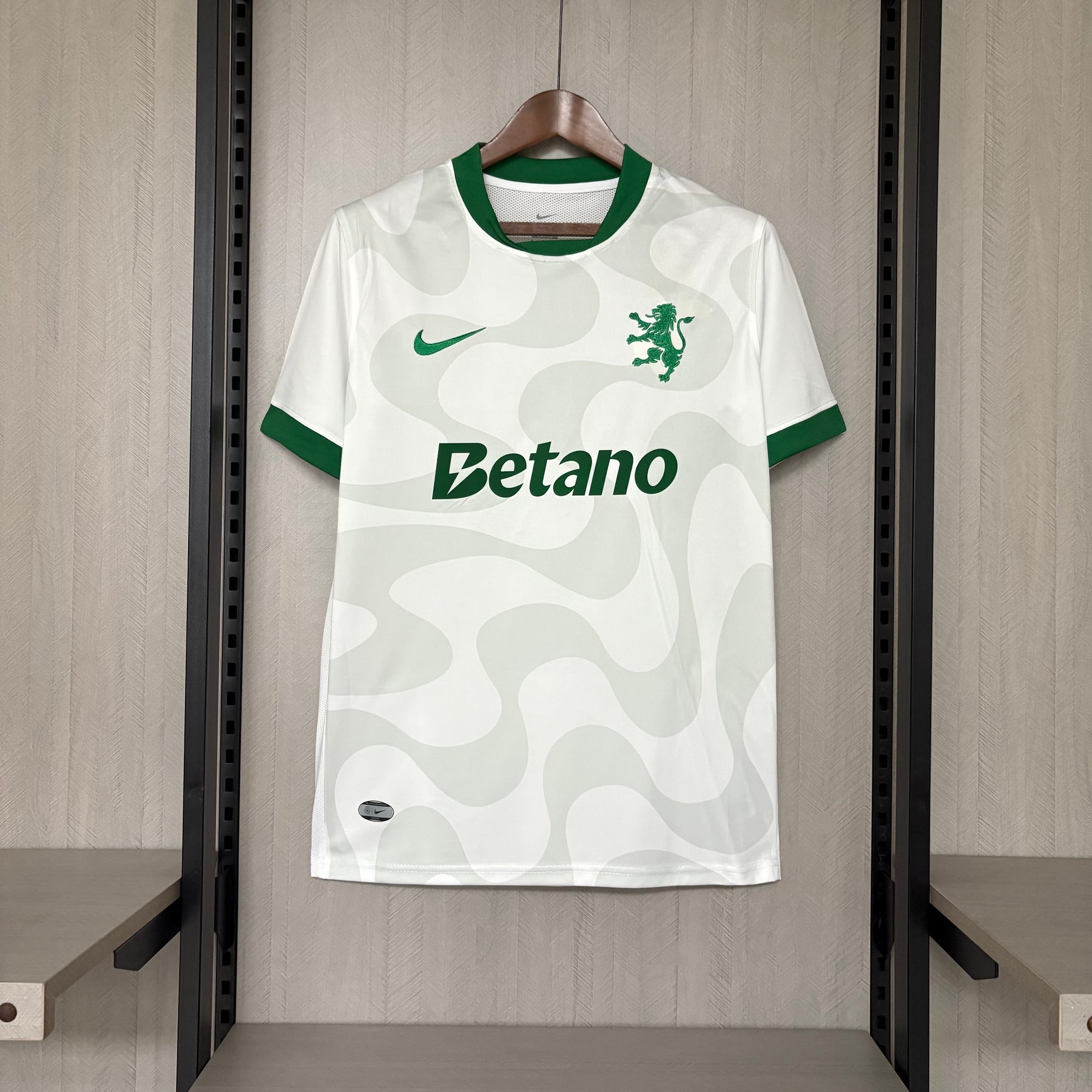 Camisa Sporting Fora 25/26 - Masculino Branco e Verde