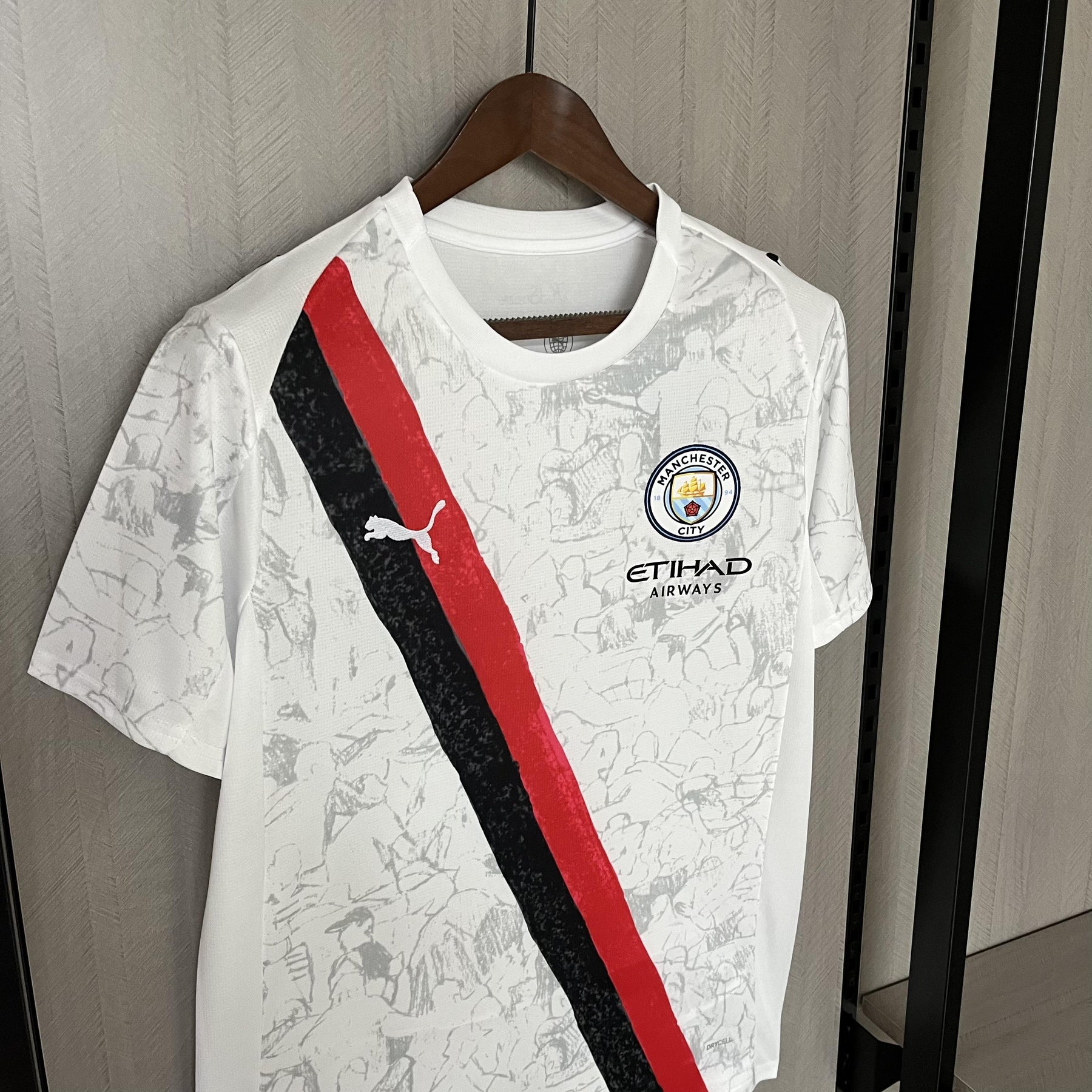 Camisa Manchester City Fora 25/26 - Branca
