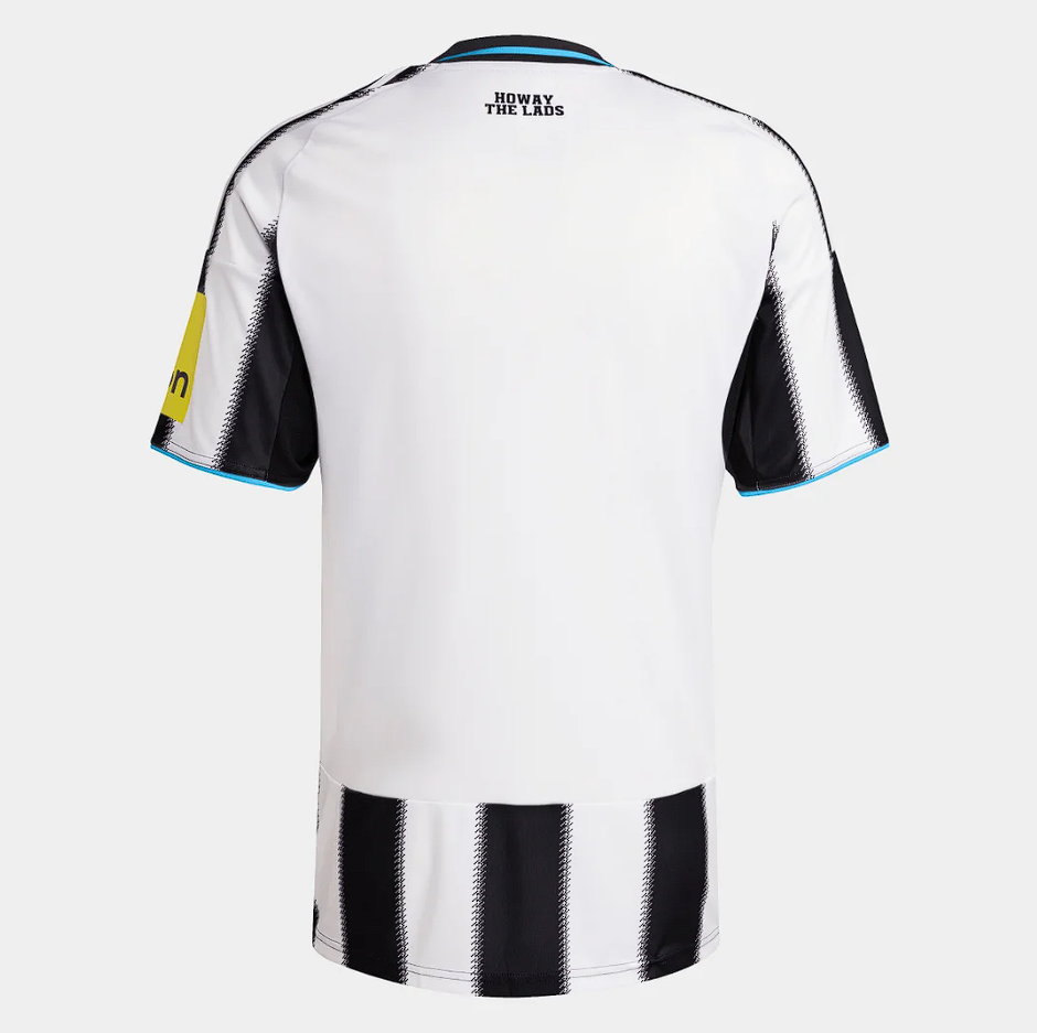 Camisa NewCastle Titular 25/26 - Preta e Branco