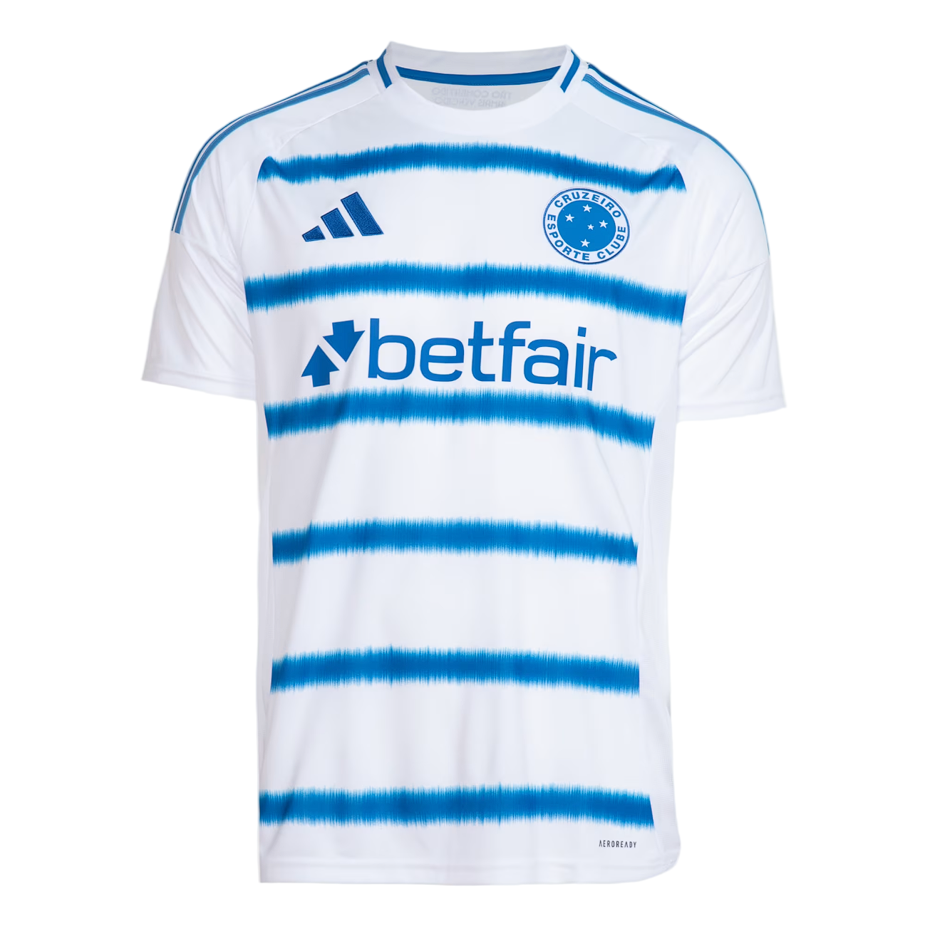 Camisa Cruzeiro Fora 25/26 - Branca e Azul
