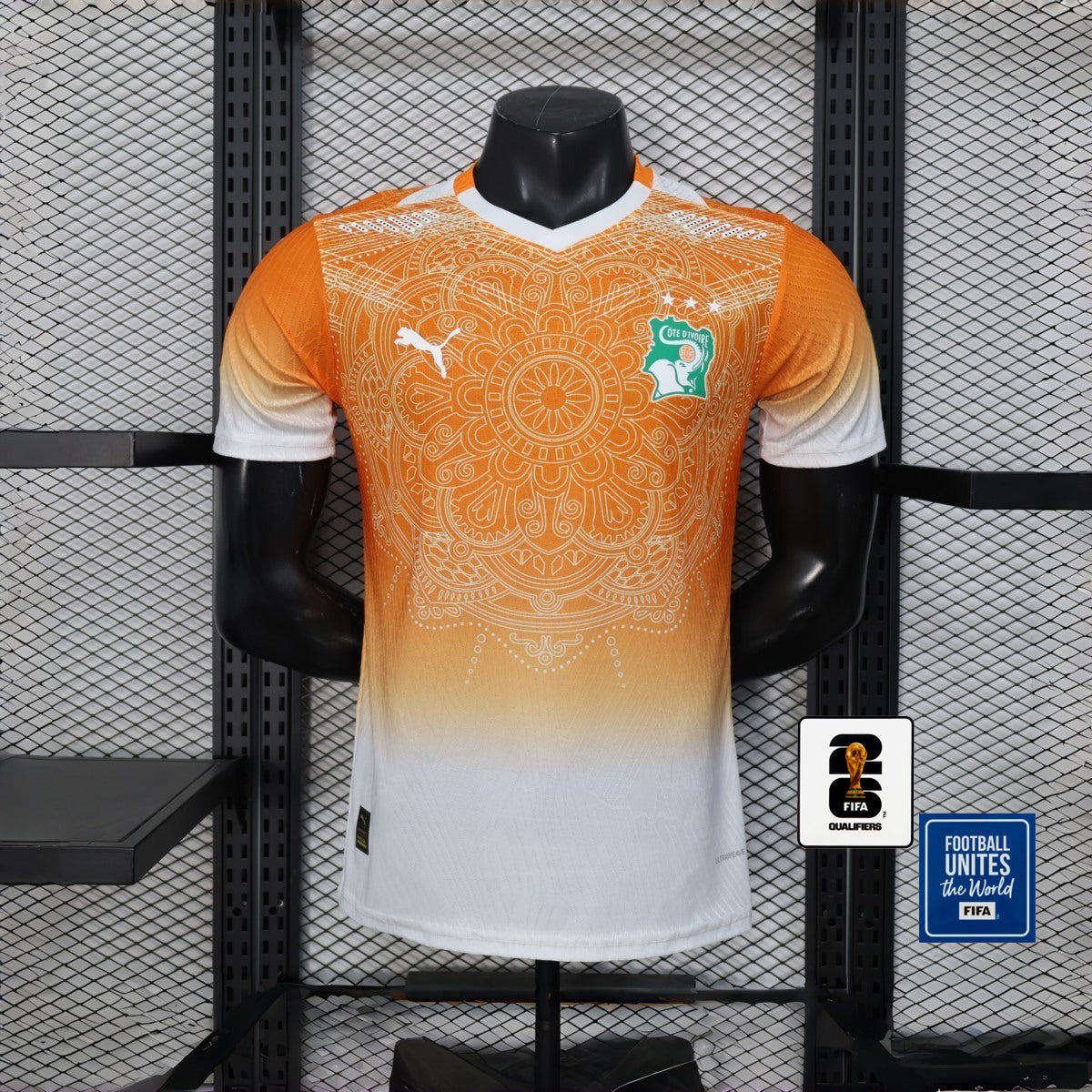 Camisa Costa do Marfim Away 26/27 - Versão Jogador
