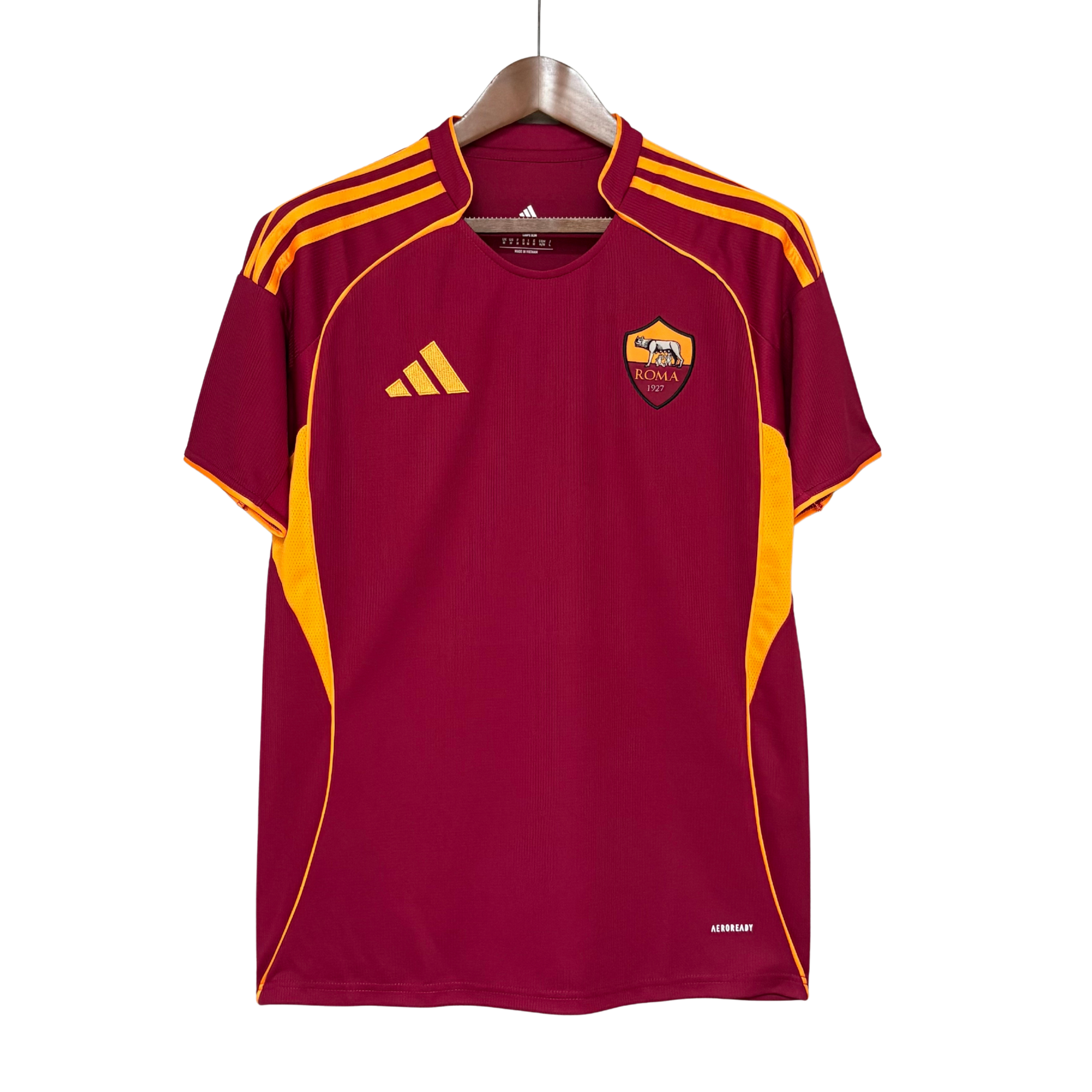 Camisa Roma Titular 25/26 - Vermelho