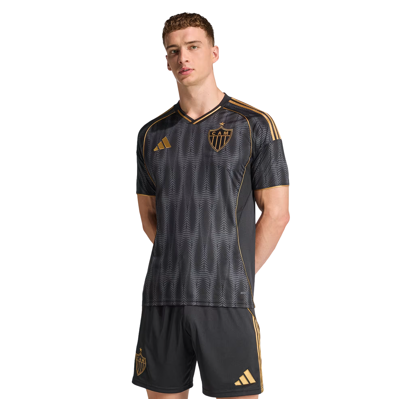 Camisa Galo III 25/26 - Preto e Dourado