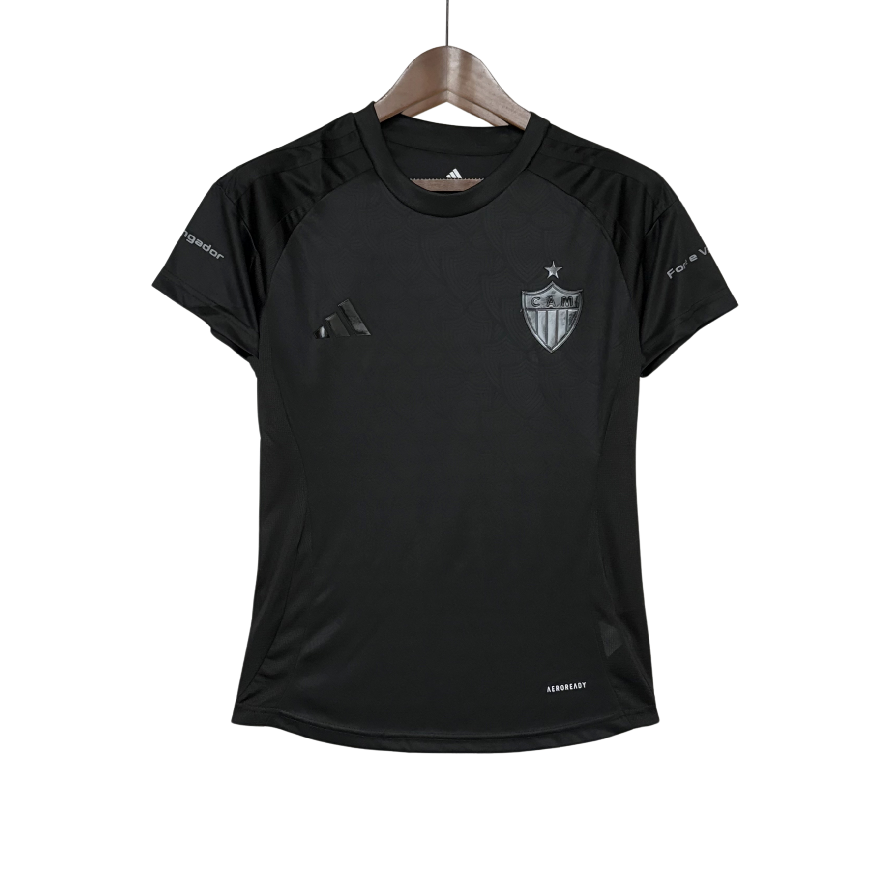 Camisa Galo All Black 25/26 - Versão Feminina Baby Look