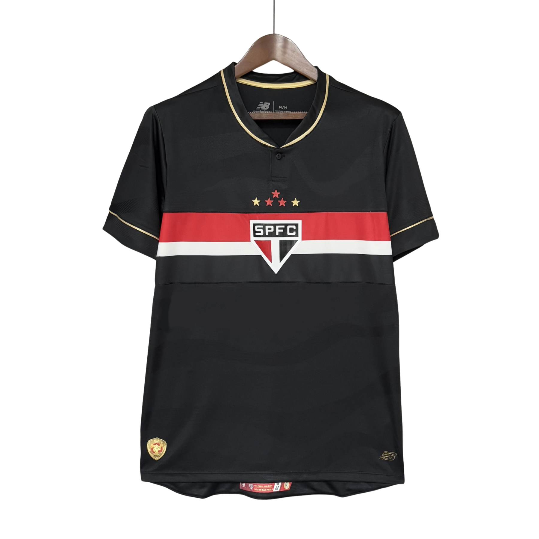 Camisa São Paulo FC Fora 25/26 - Preta Torcedor