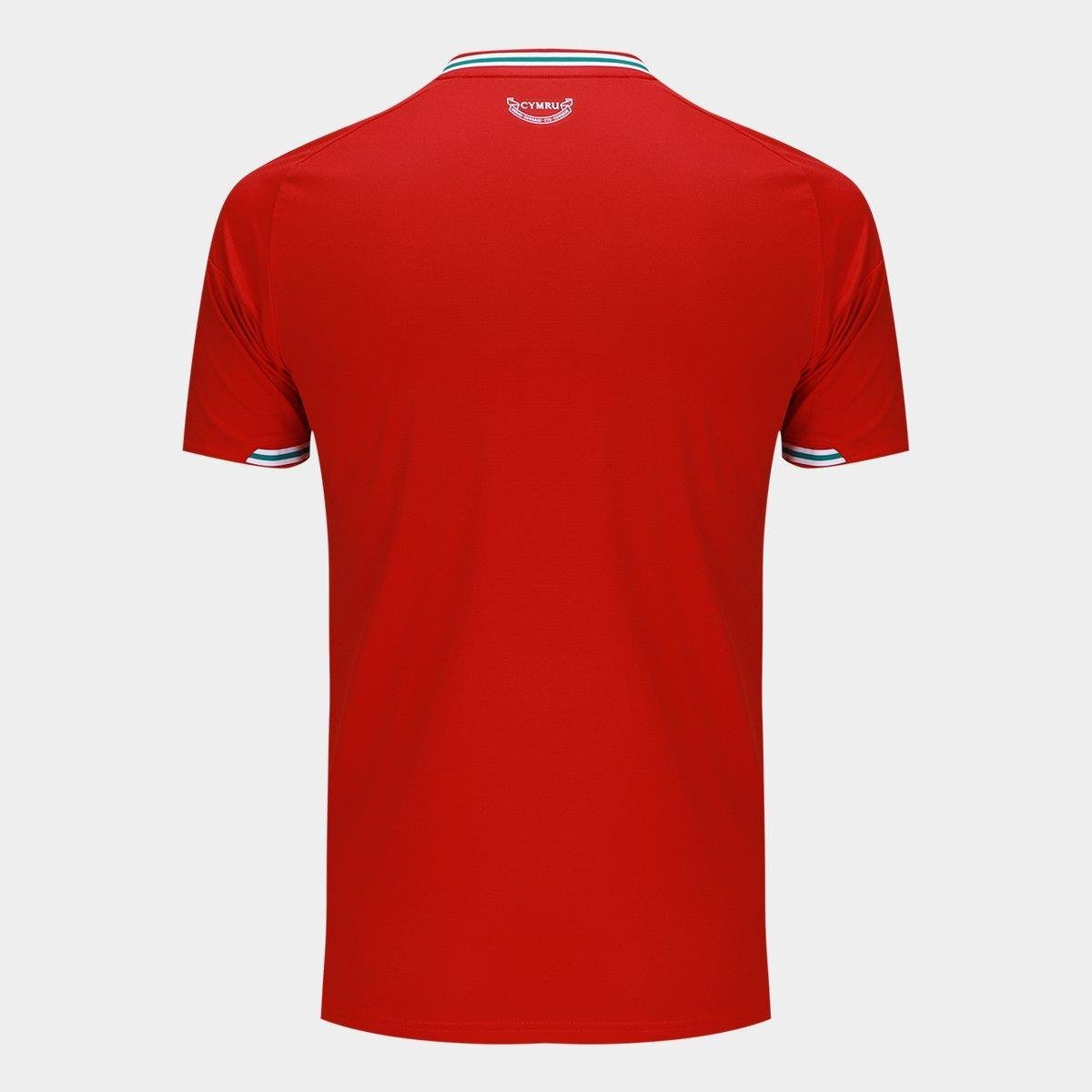 Camisa País De Gales 26/27 - Masculina