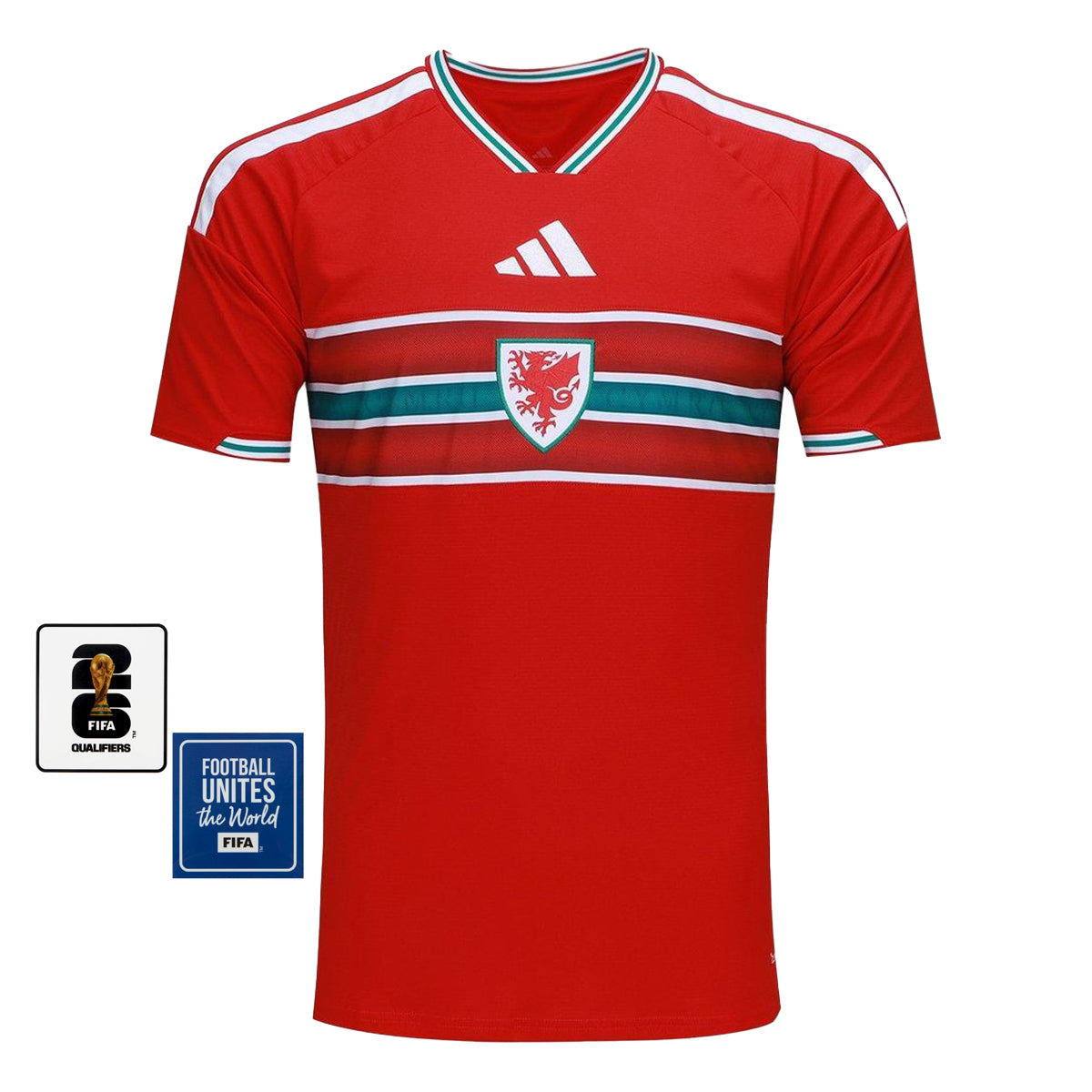 Camisa País De Gales 26/27 - Masculina