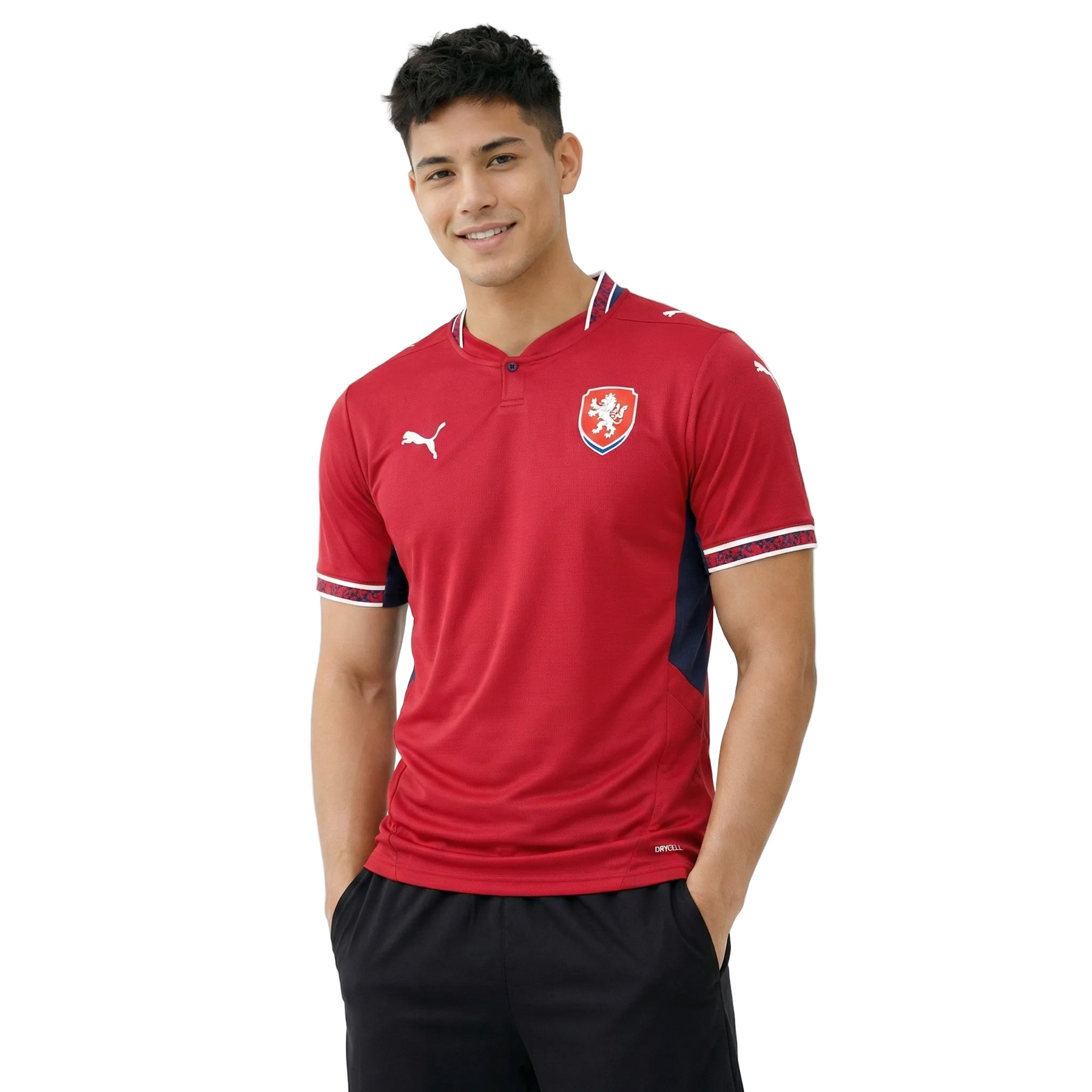 Camisa República tcheca Home 26/27 - Masculina