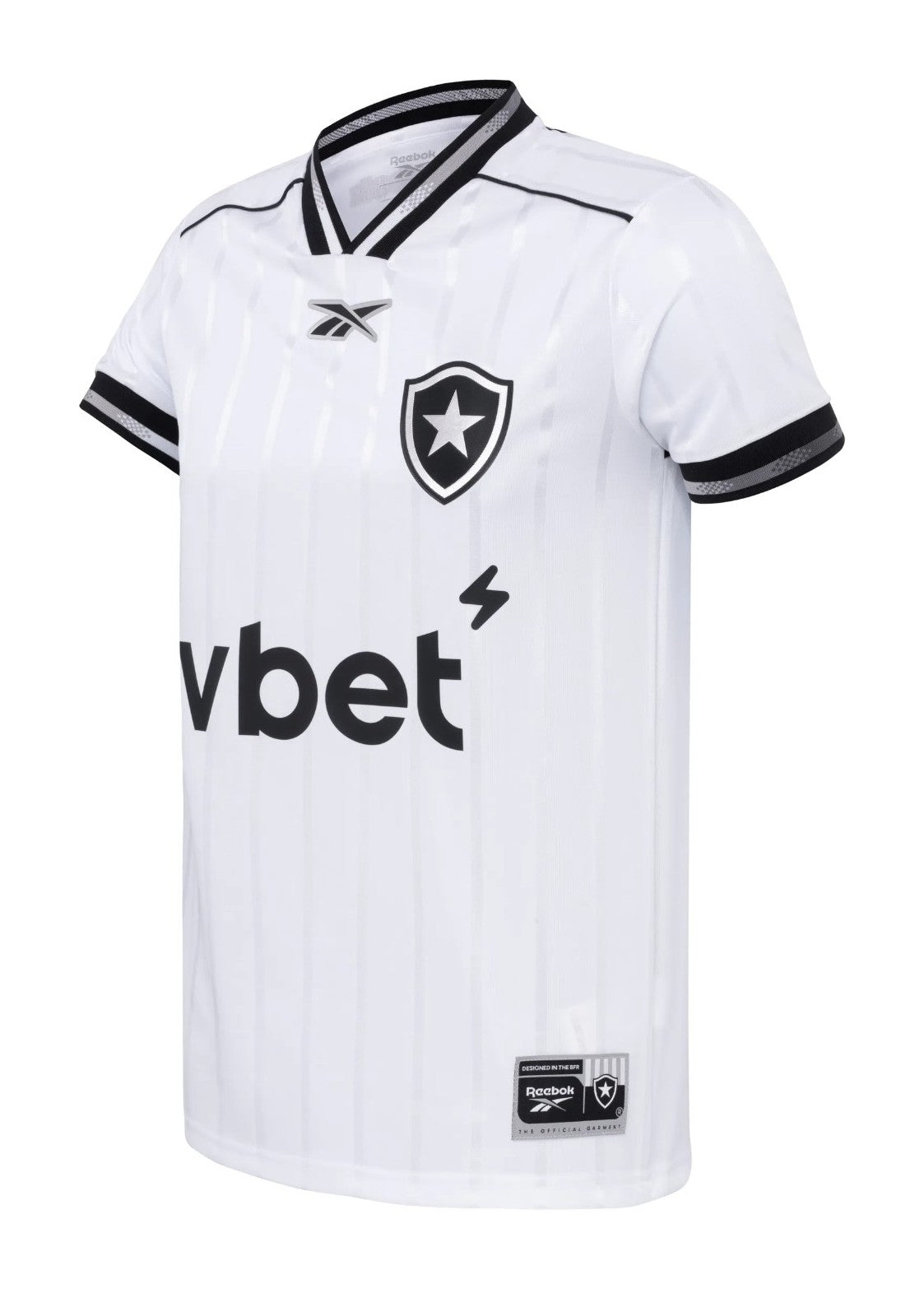 Camisa Botafogo Reserva 25/26 - Preto e Branco