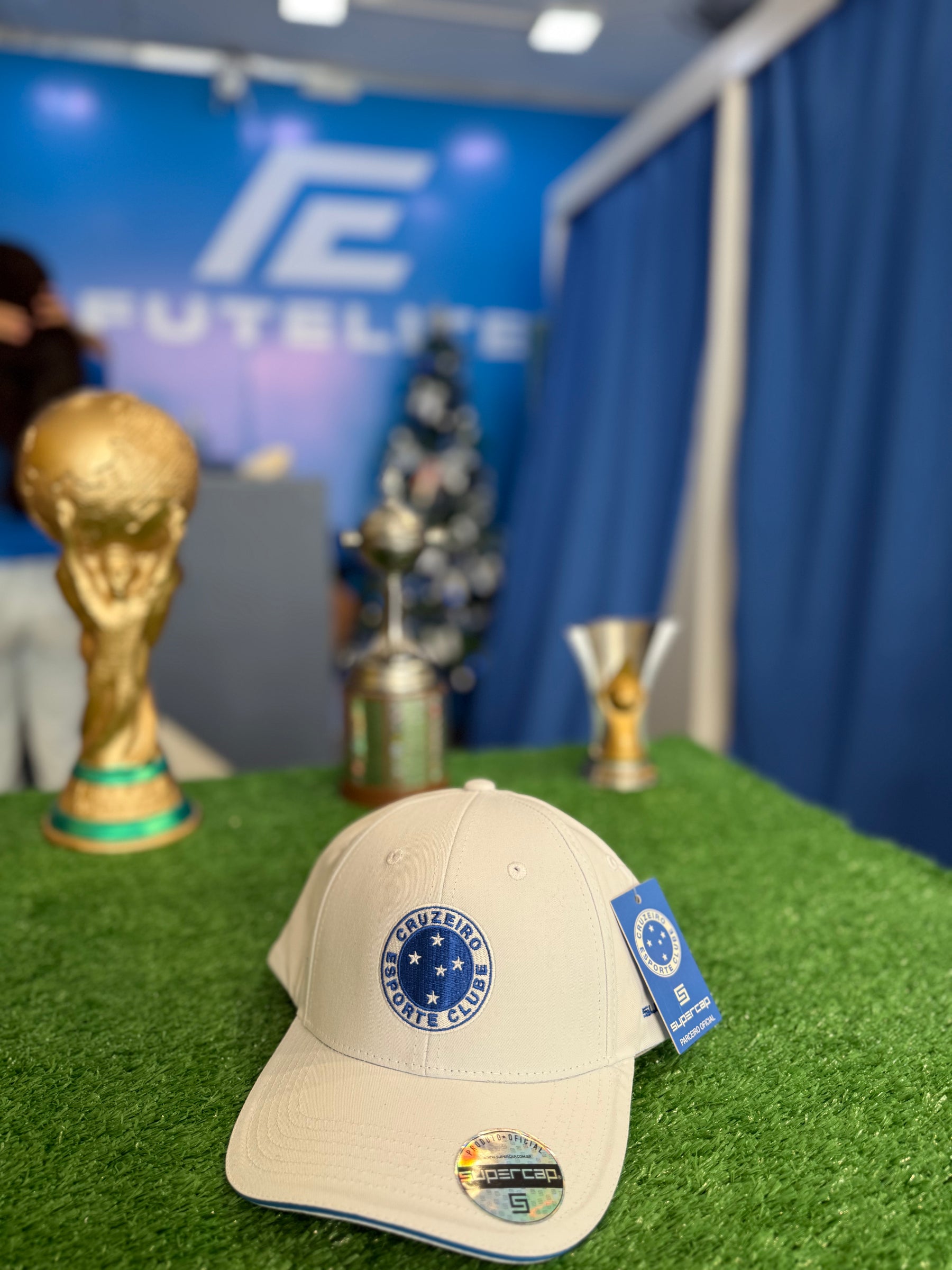 Boné Cruzeiro - Branco