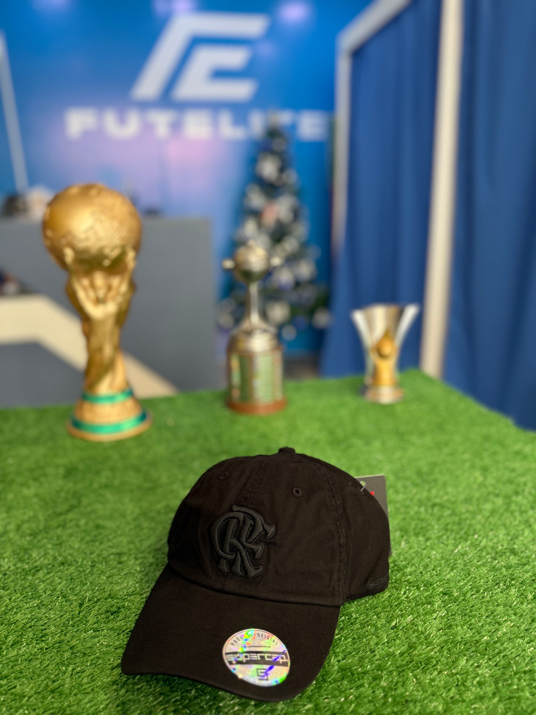 Boné Flamengo - Preto