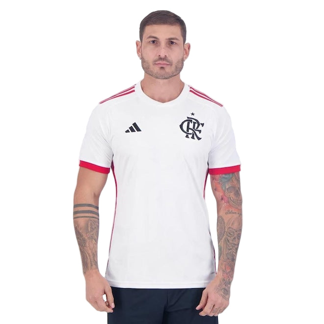 Camisa CRF Away 24/25 - Branca e Vermelha