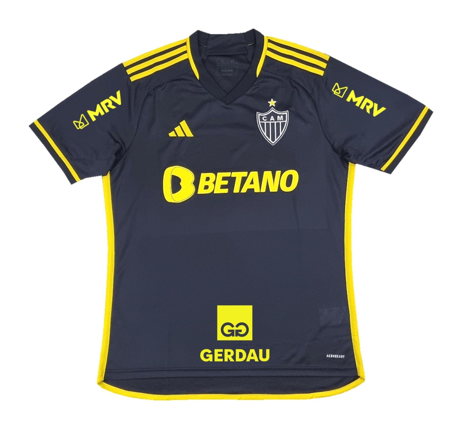 Camisa Galo Terceiro 23/24 - Preta e Amarela