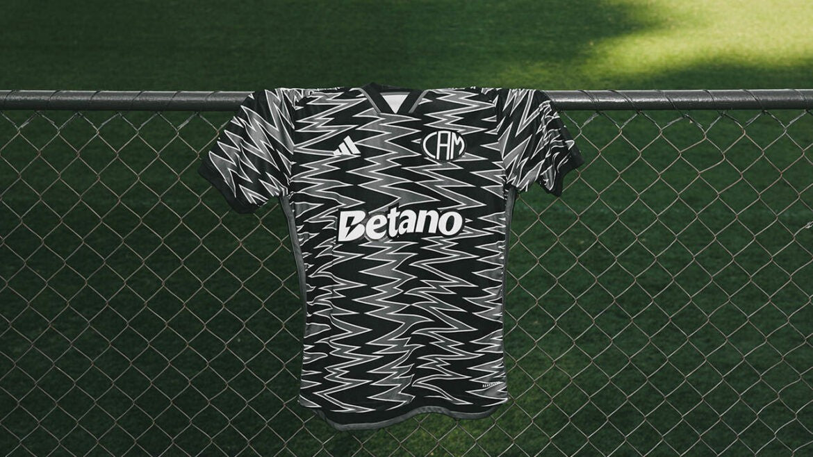 Camisa Galo Terceira 24/25 - Cinza e preta