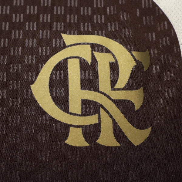 Camisa Flamengo Treino Comissão 2026 - Marrom