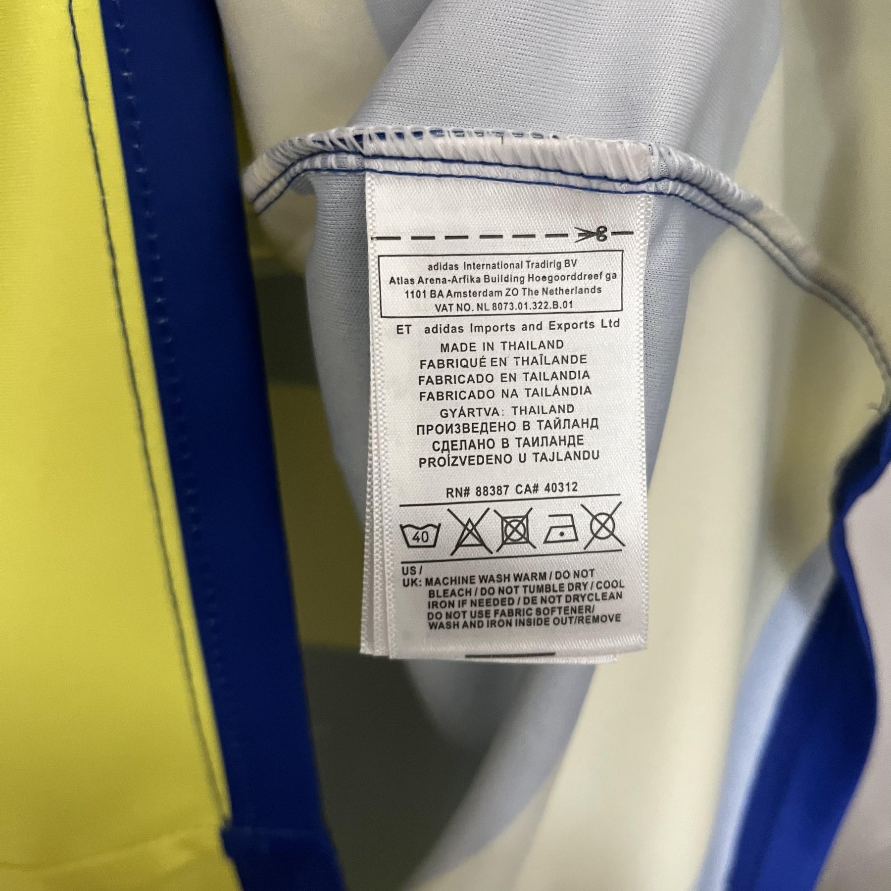 Camisa Flamengo III 2010 - Versão Retrô Batavo Amarelo e Azul