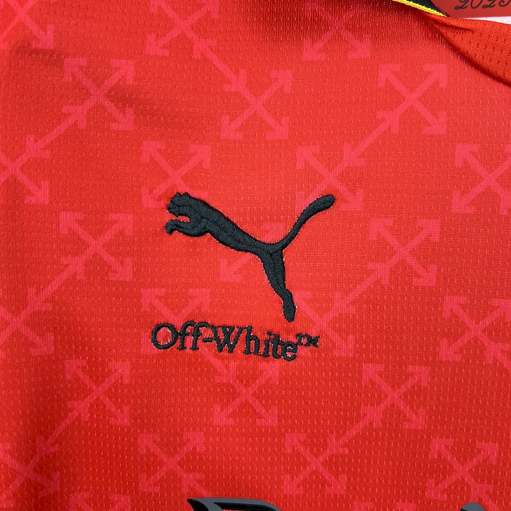 Conjunto Infantil Milan Edição Especial 25/26 - Vermelho e Verde