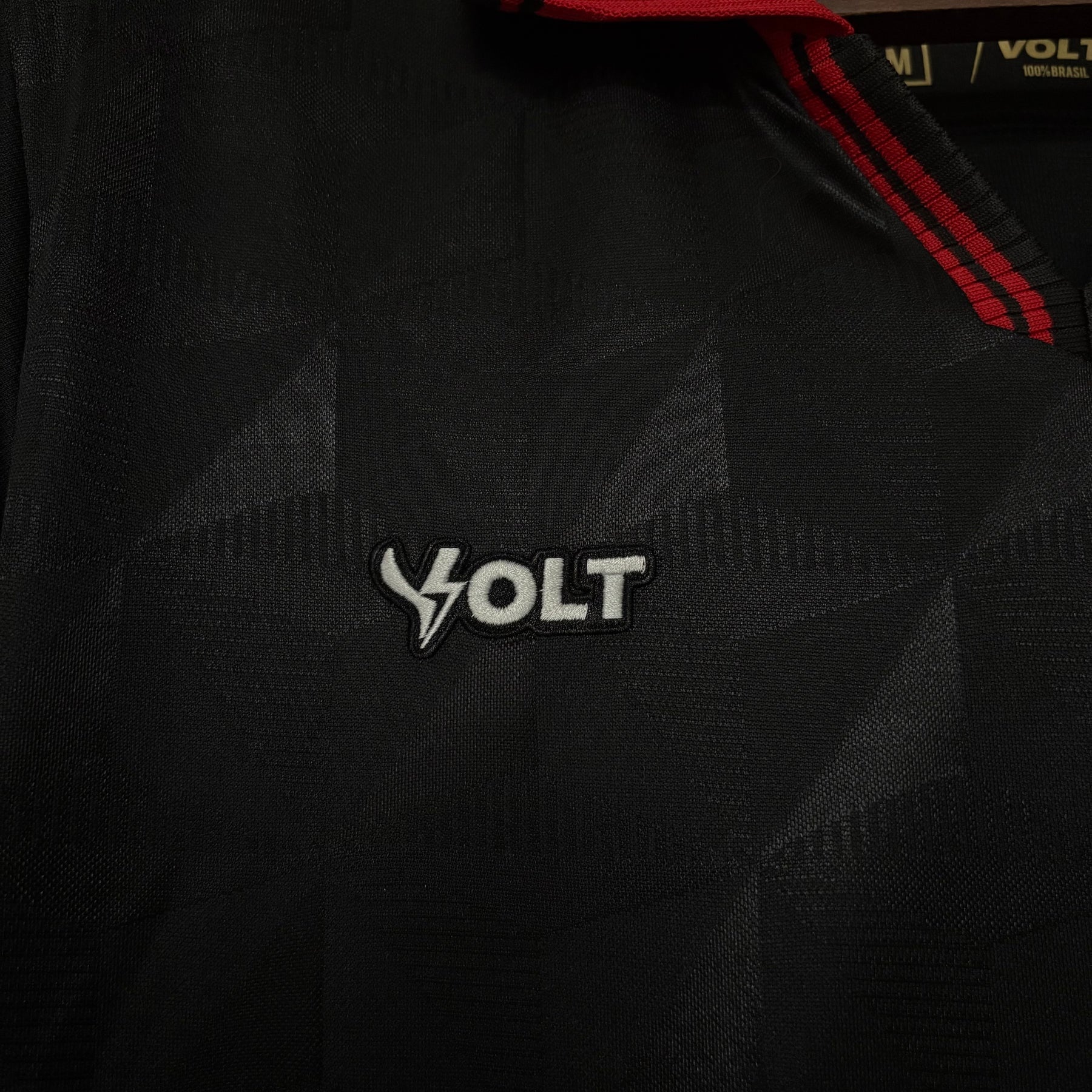 Camisa Vitória Reserva 25/26 - Preta e vermelho