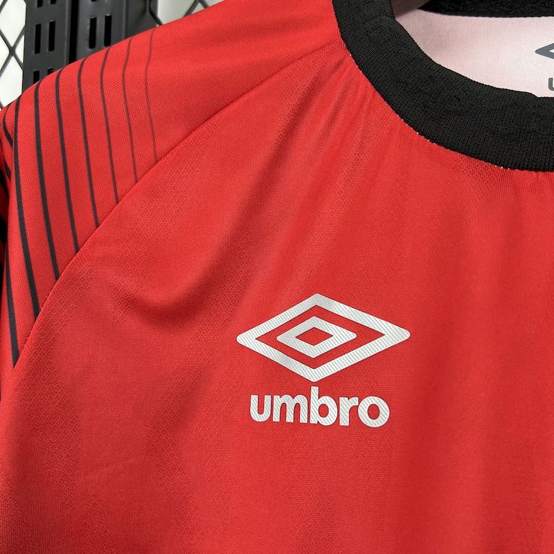 Camisa Athletico Paranaense Titular 25/26 - Vermelha e Preta (cópia)