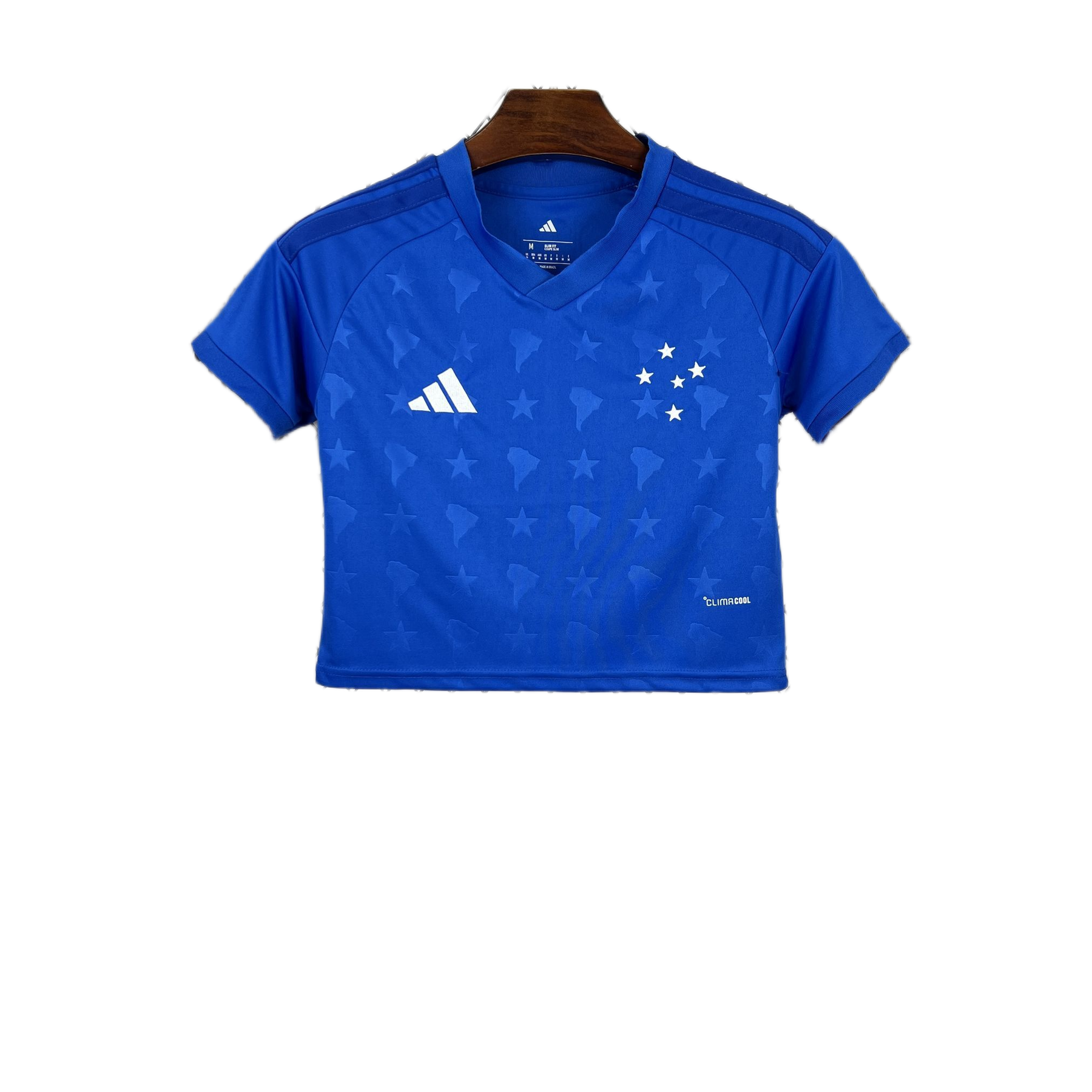 Cropped Cruzeiro Titular 26/27 - Versão Feminina Azul