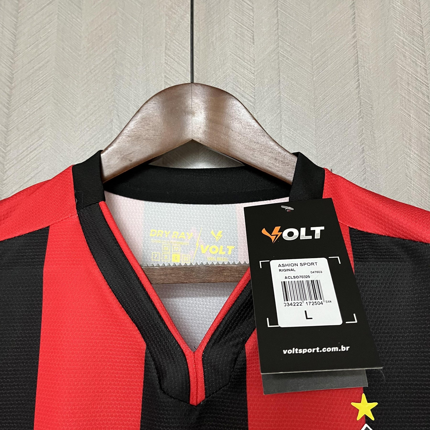 Camisa Vitória Titular 2024/25 - Versão Torcedor