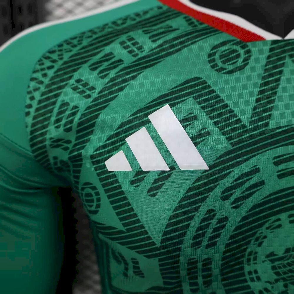Camisa México Manga Longa 2026/27 - Versão Jogador